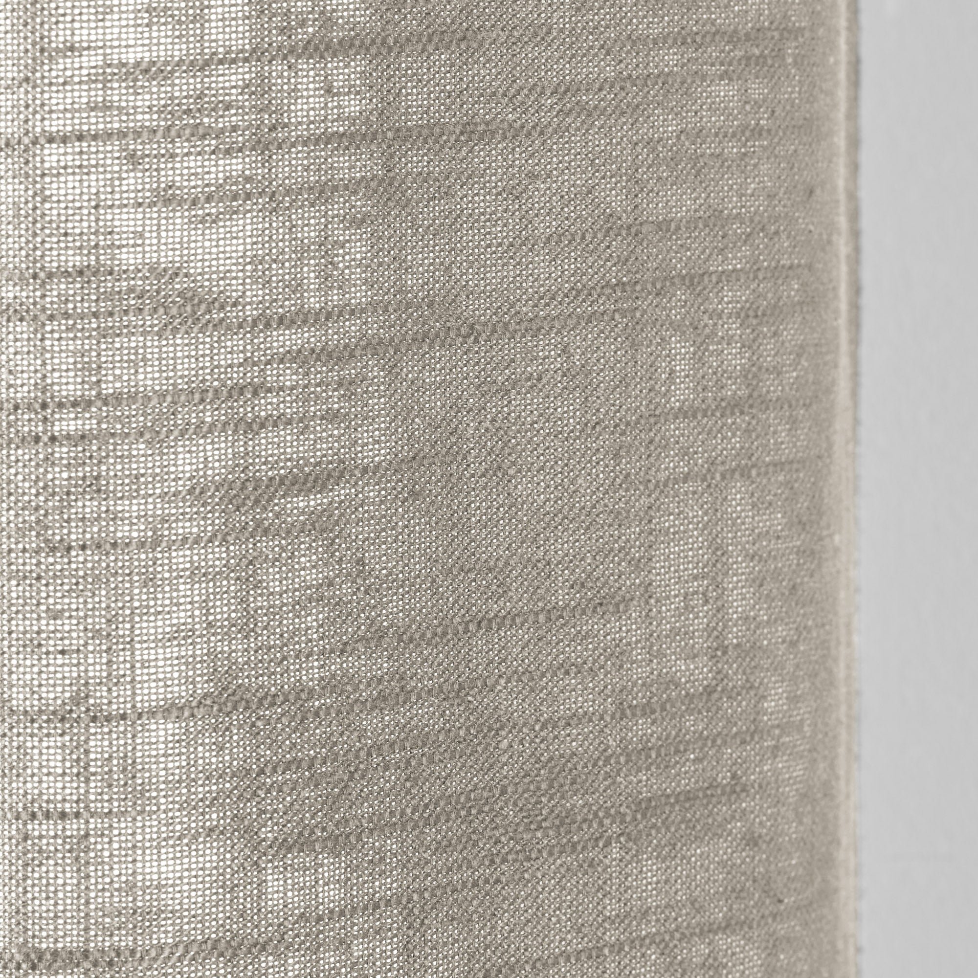 Pleated ribbon curtain MADURA Brown