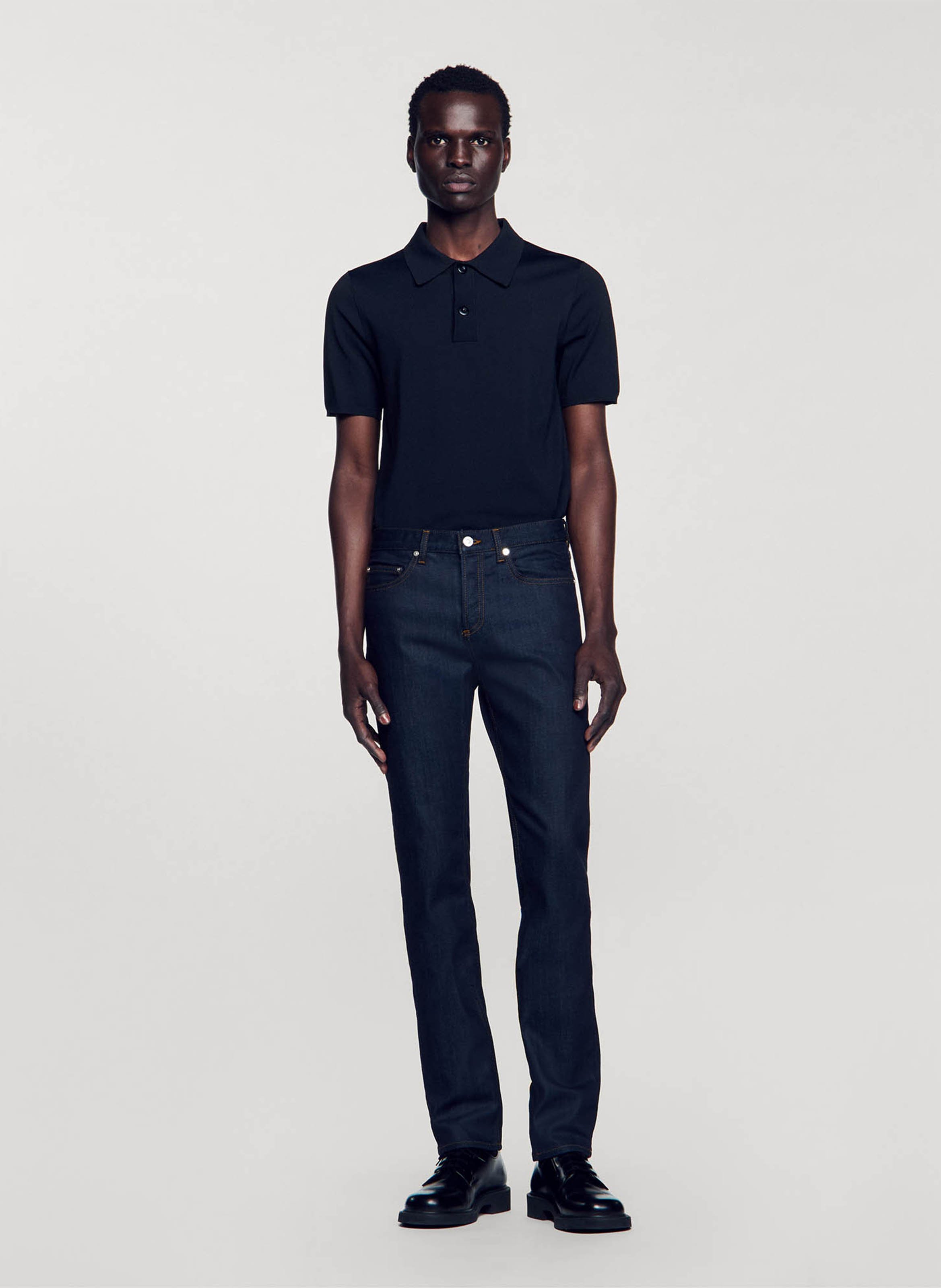 Straight-fit jeans SANDRO Blauw