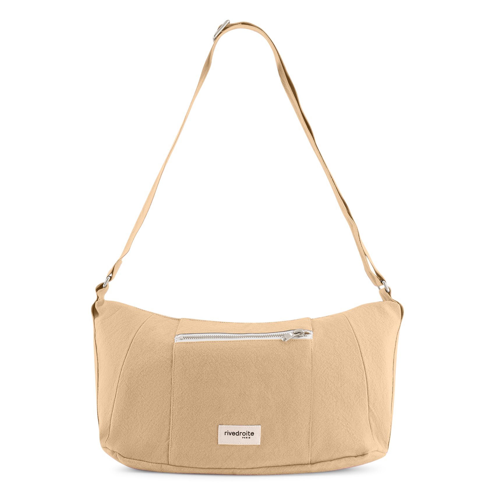 Shoulder bag in blended cotton RIVEDROITE PARIS Beige