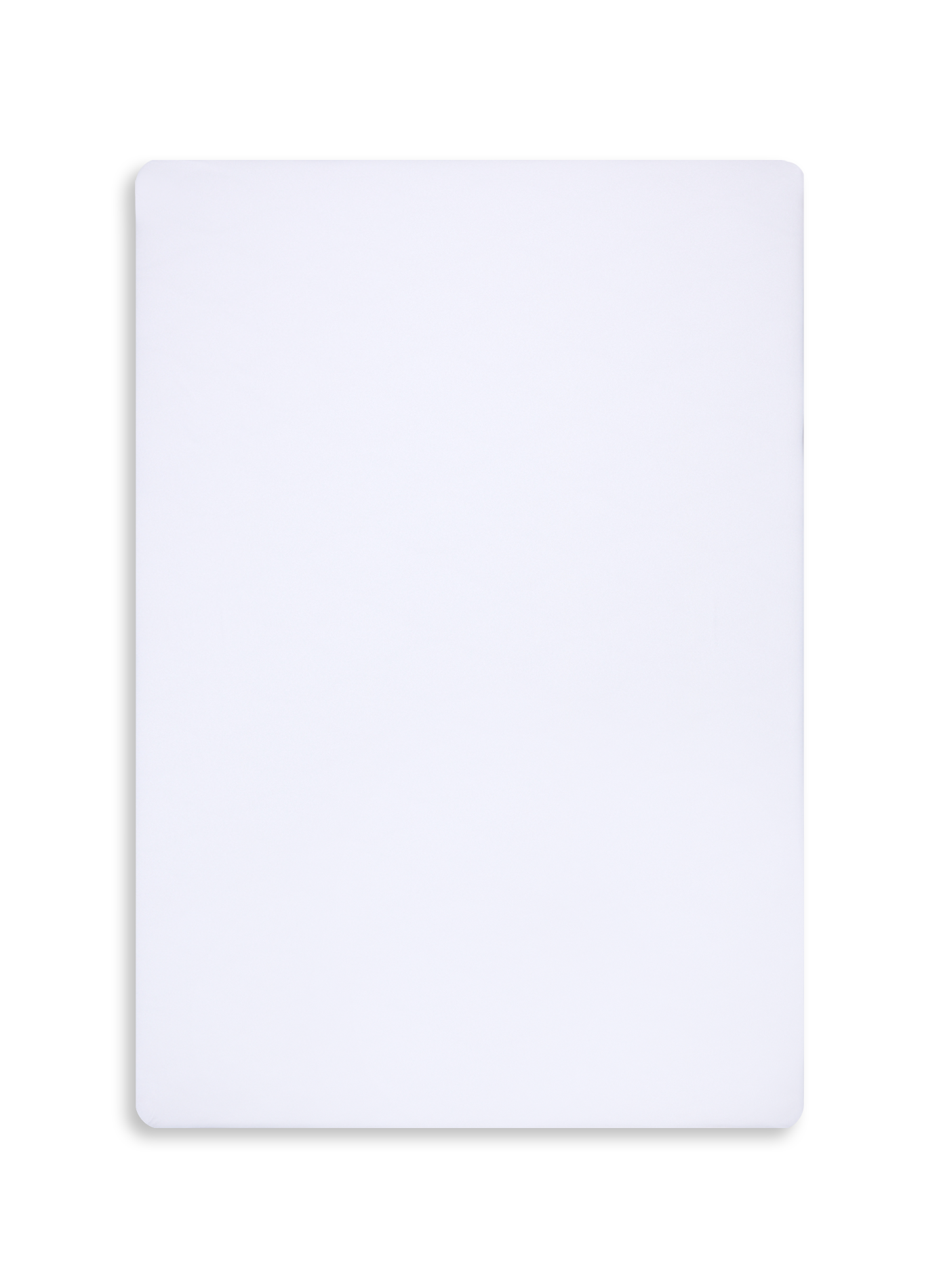 Cotton fitted sheet AU PRINTEMPS PARIS MAISON