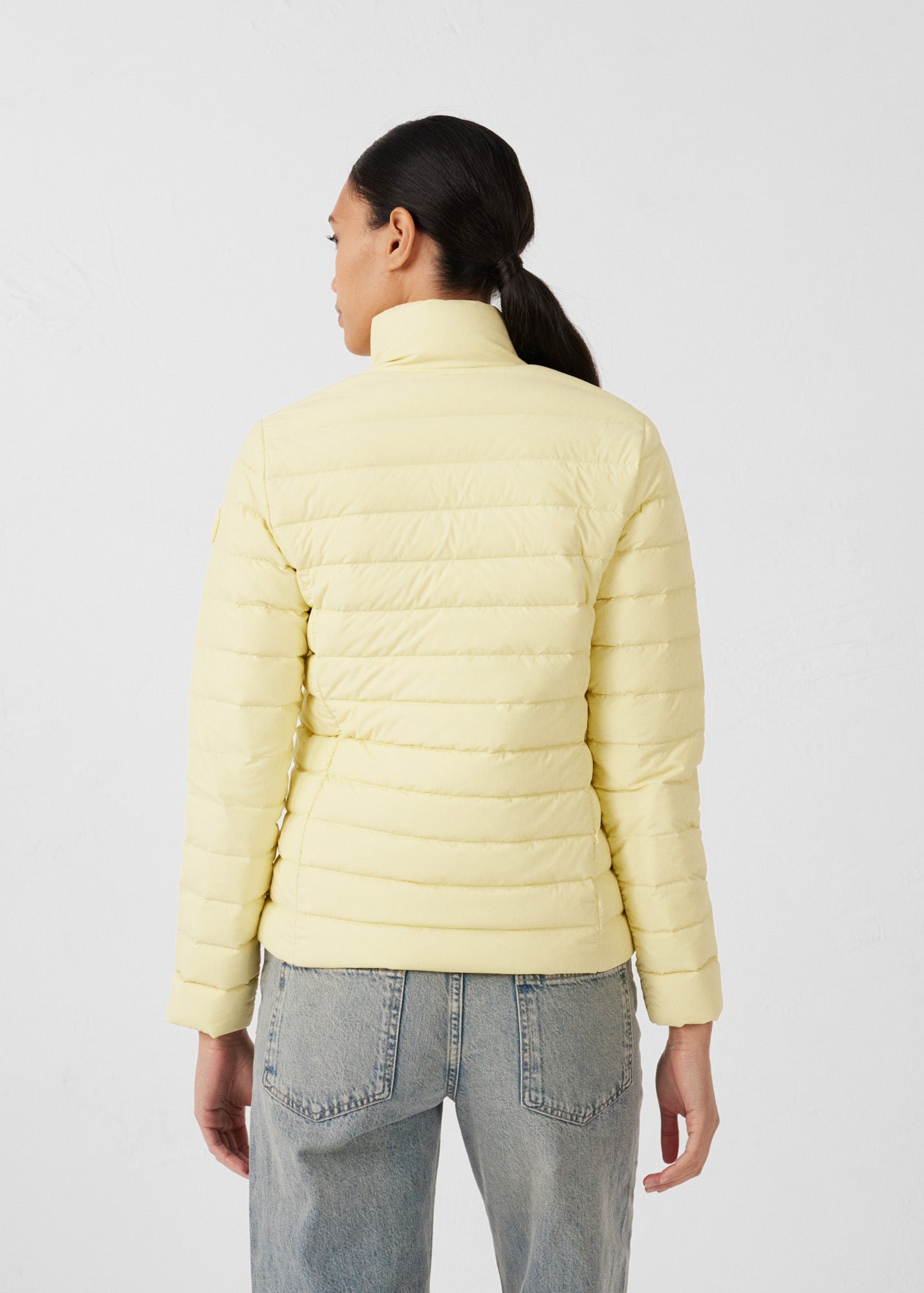 Lightweight stretch down jacket Maia JOTT Yellow