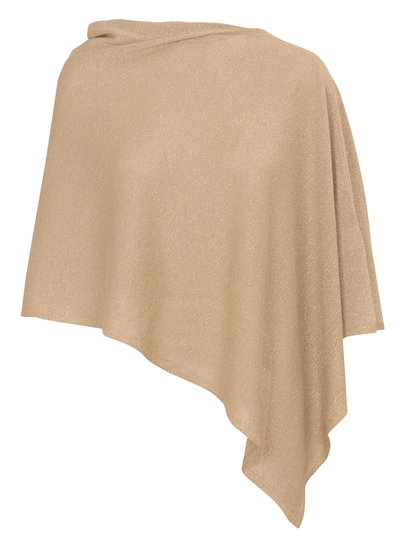 Poncho irisé LA FEE MARABOUTEE Jaune