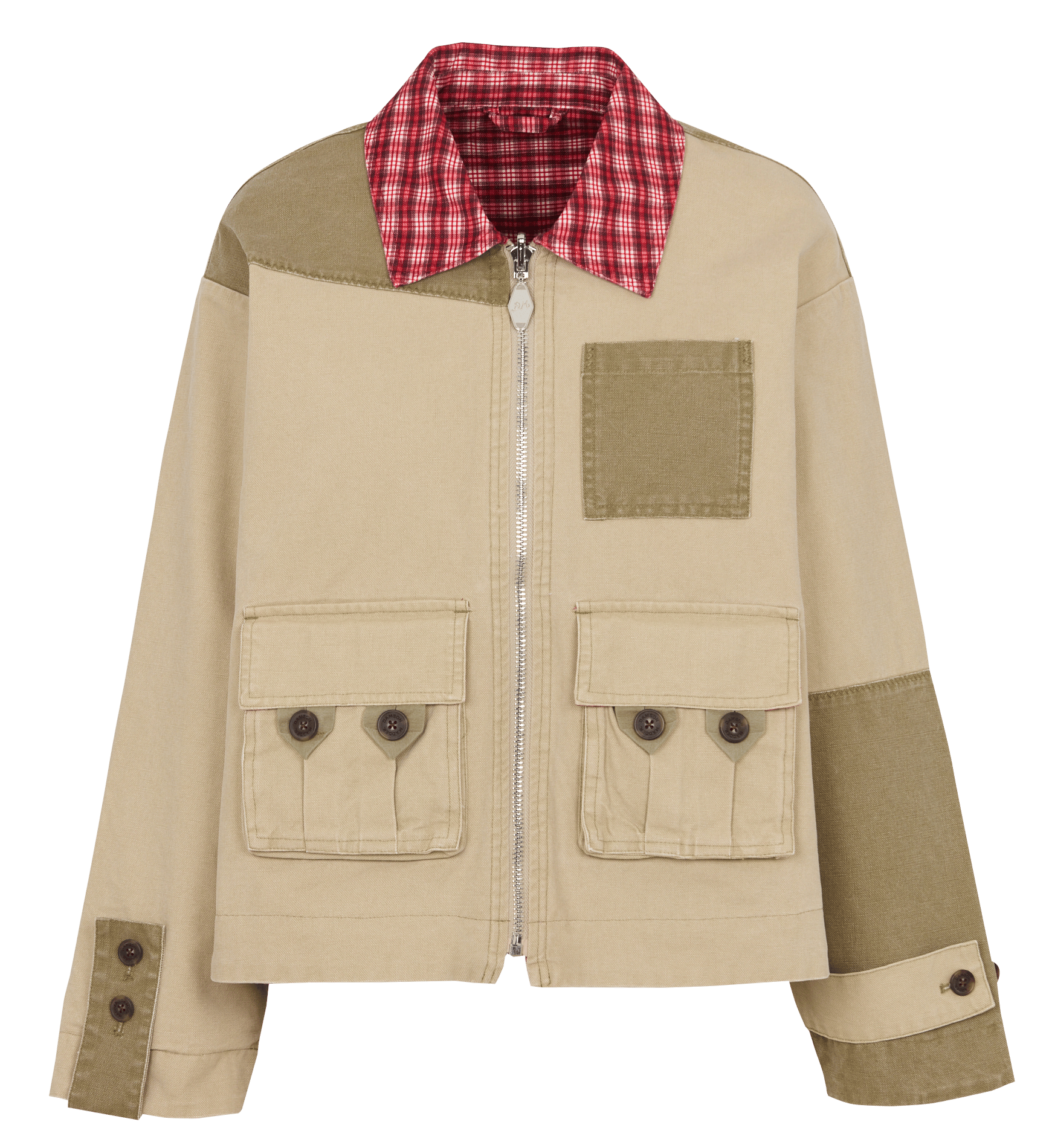 Organic cotton classic collar shirt DAMSON MADDER Multicolored