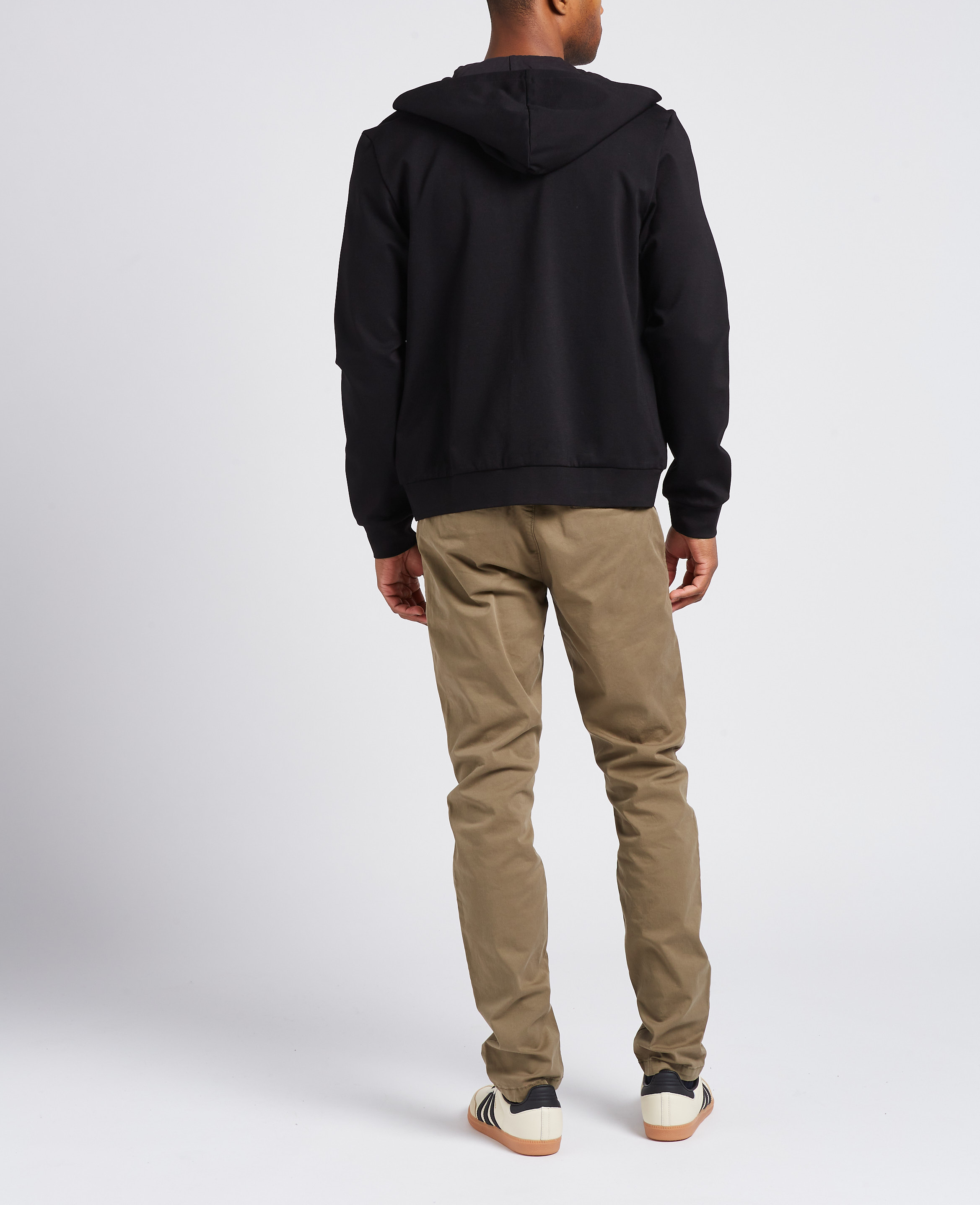 Chinohose aus Baumwollmix, Slim Fit IKKS Khaki