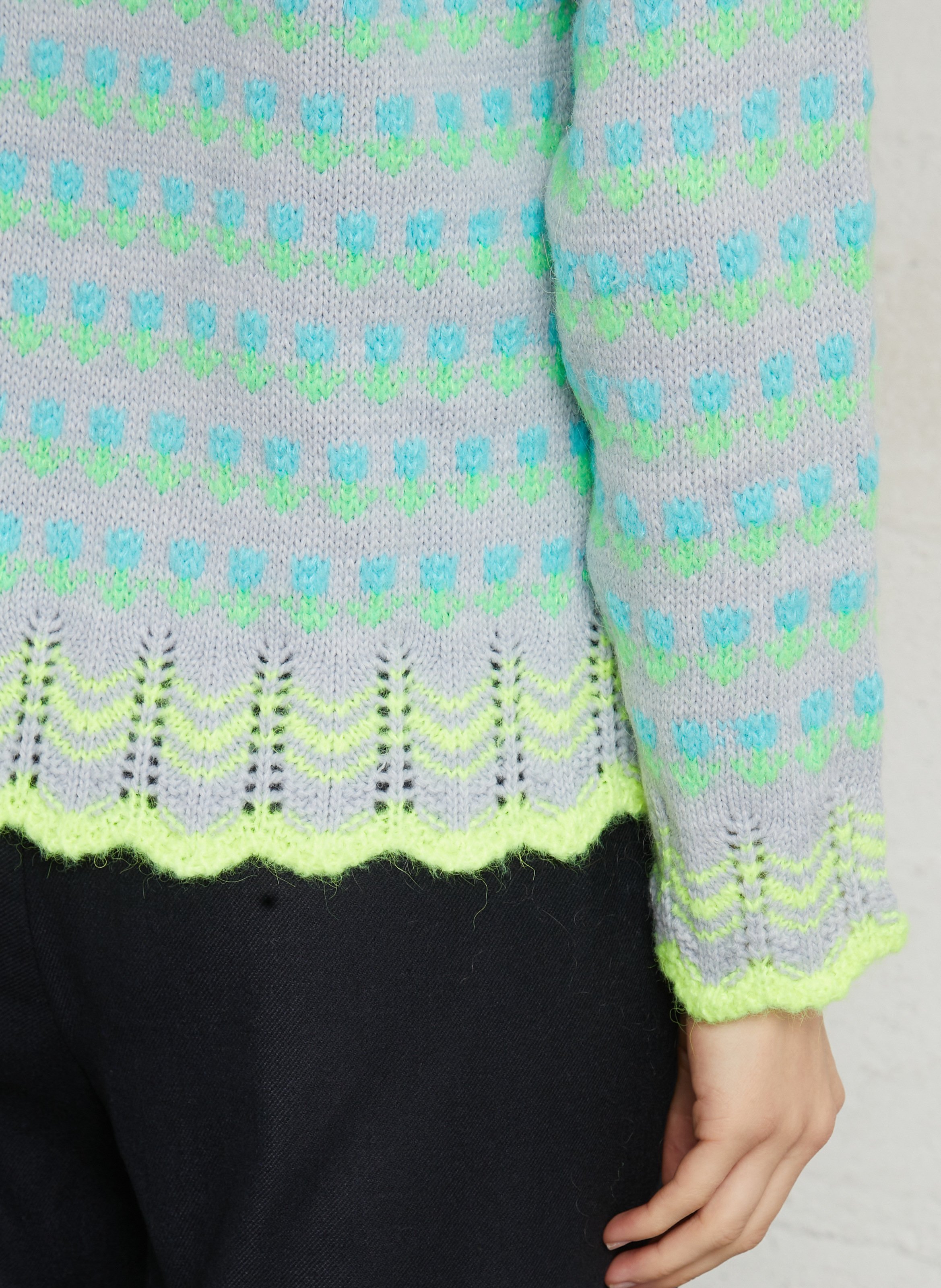 Oversize-Pullover DR BLOOM Blau