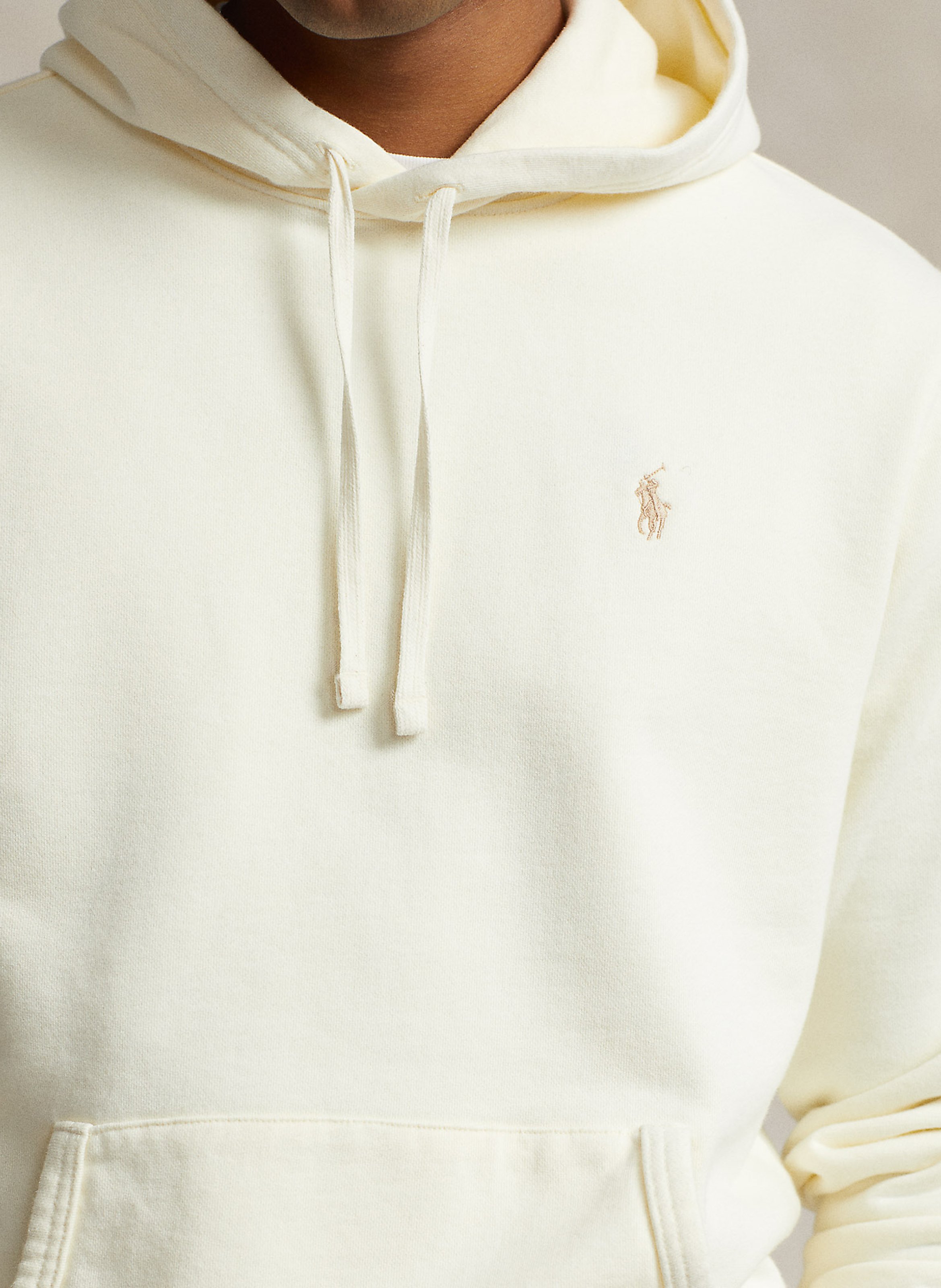 パーカー・フーディ Ralph Lauren Cream cotton blend sweatshirt (710907092 003) Ralph Lauren Cream cotton blend sweatshirt (710907092 003