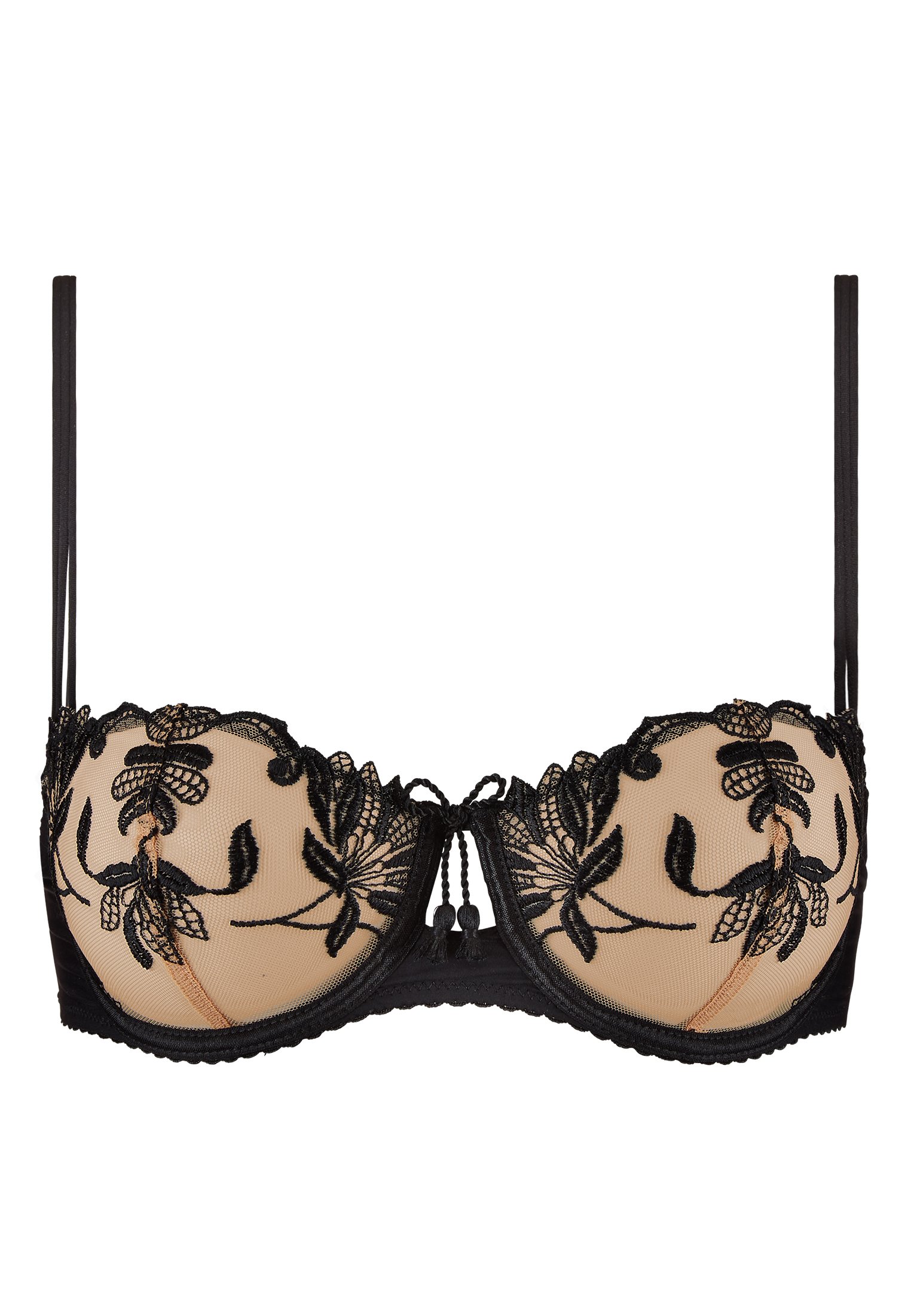 A Fleur De Toi demi-cup bra AUBADE Black
