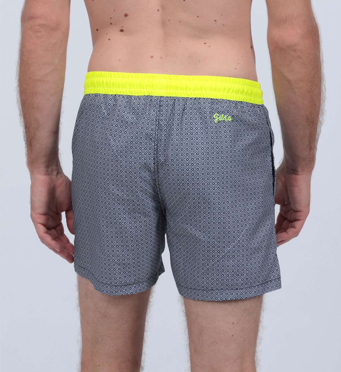 Swim shorts - sunny azulejos GILI'S Blue