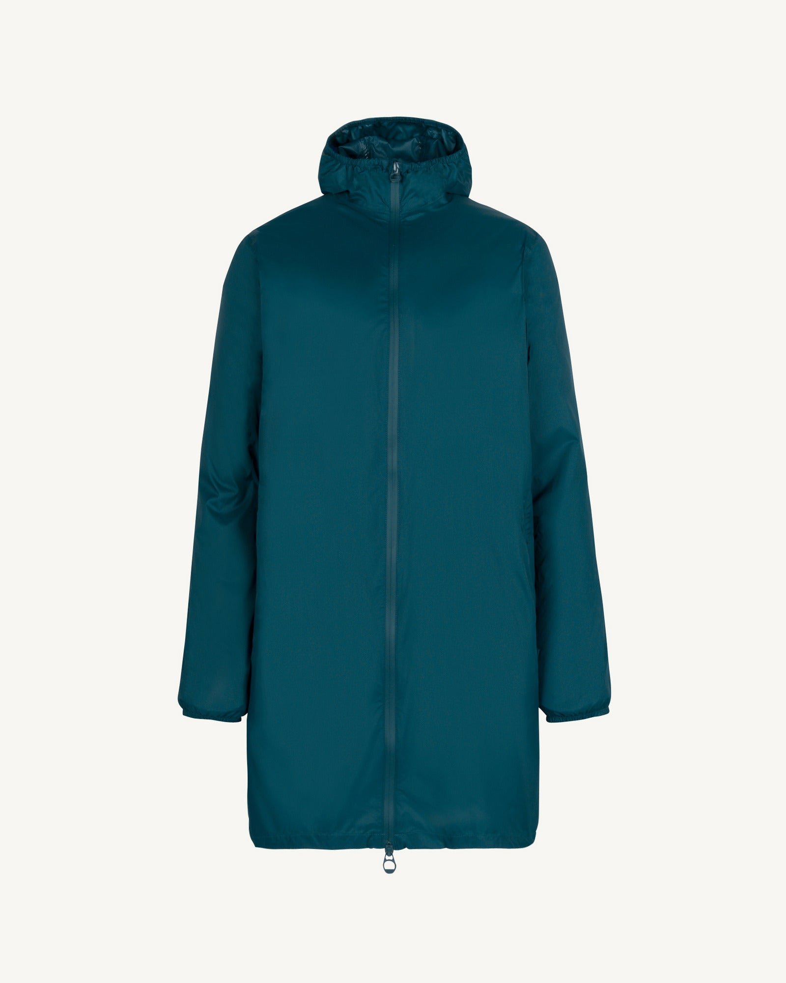 Long packable hooded raincoat Oban JOTT Blue