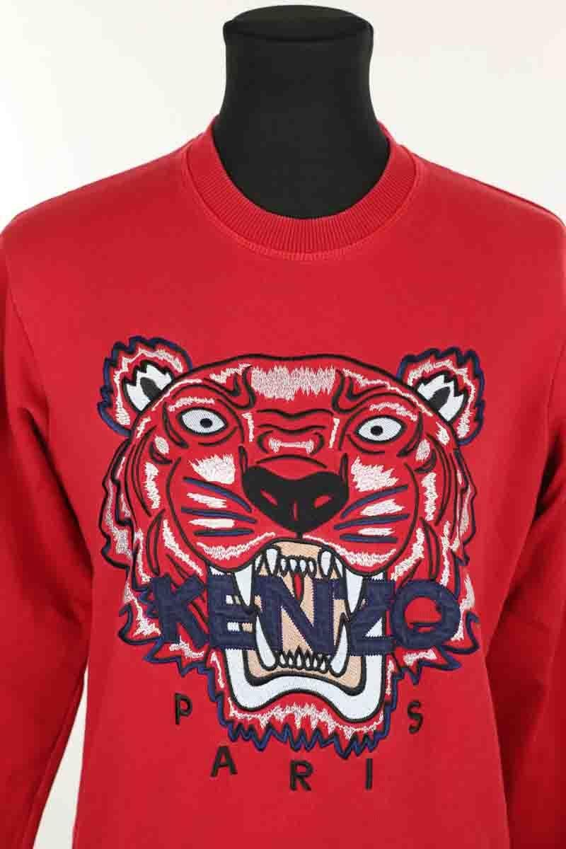 Cotton sweater KENZO - SECONDE MAIN Red