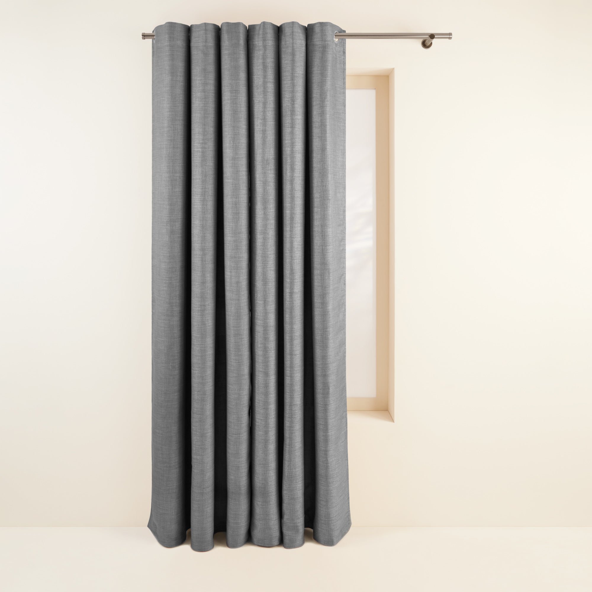 Occultant à oeillets LINA Graphite