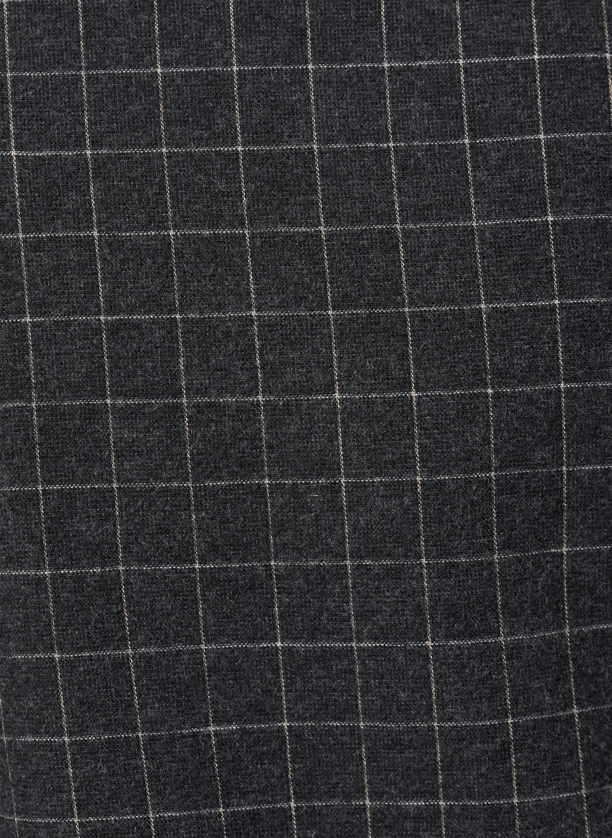 Chemise col classique à carreaux HUMILITY Argent