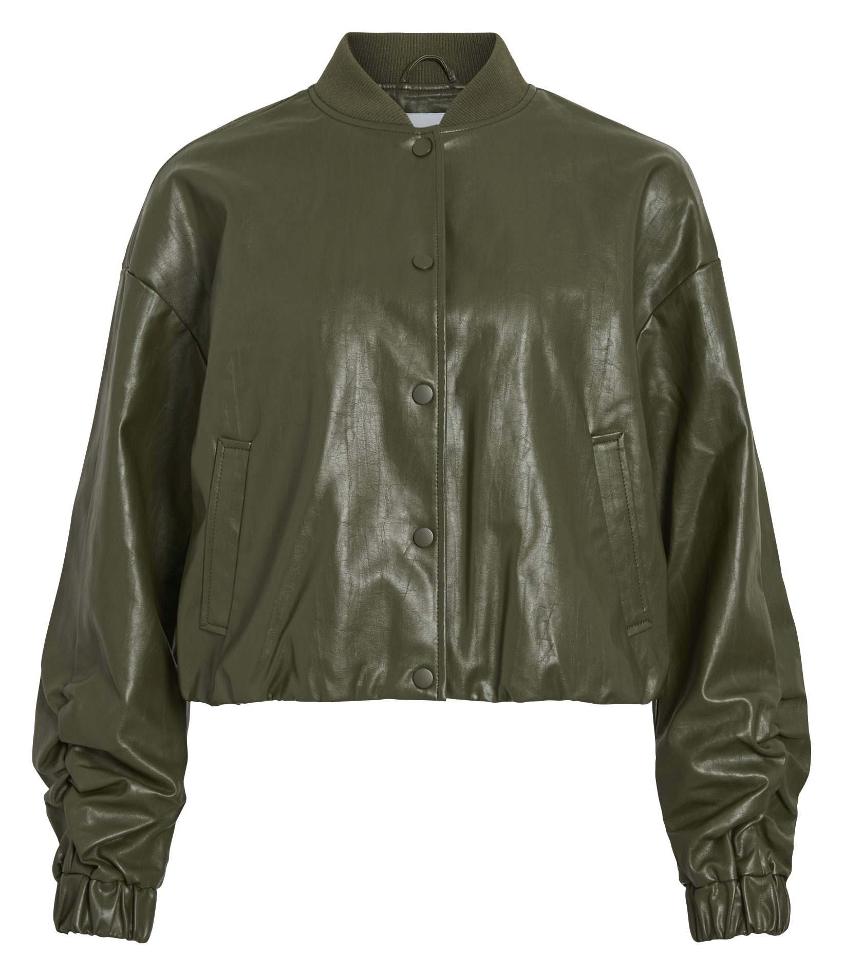 Blouson col teddy  VILA Vert