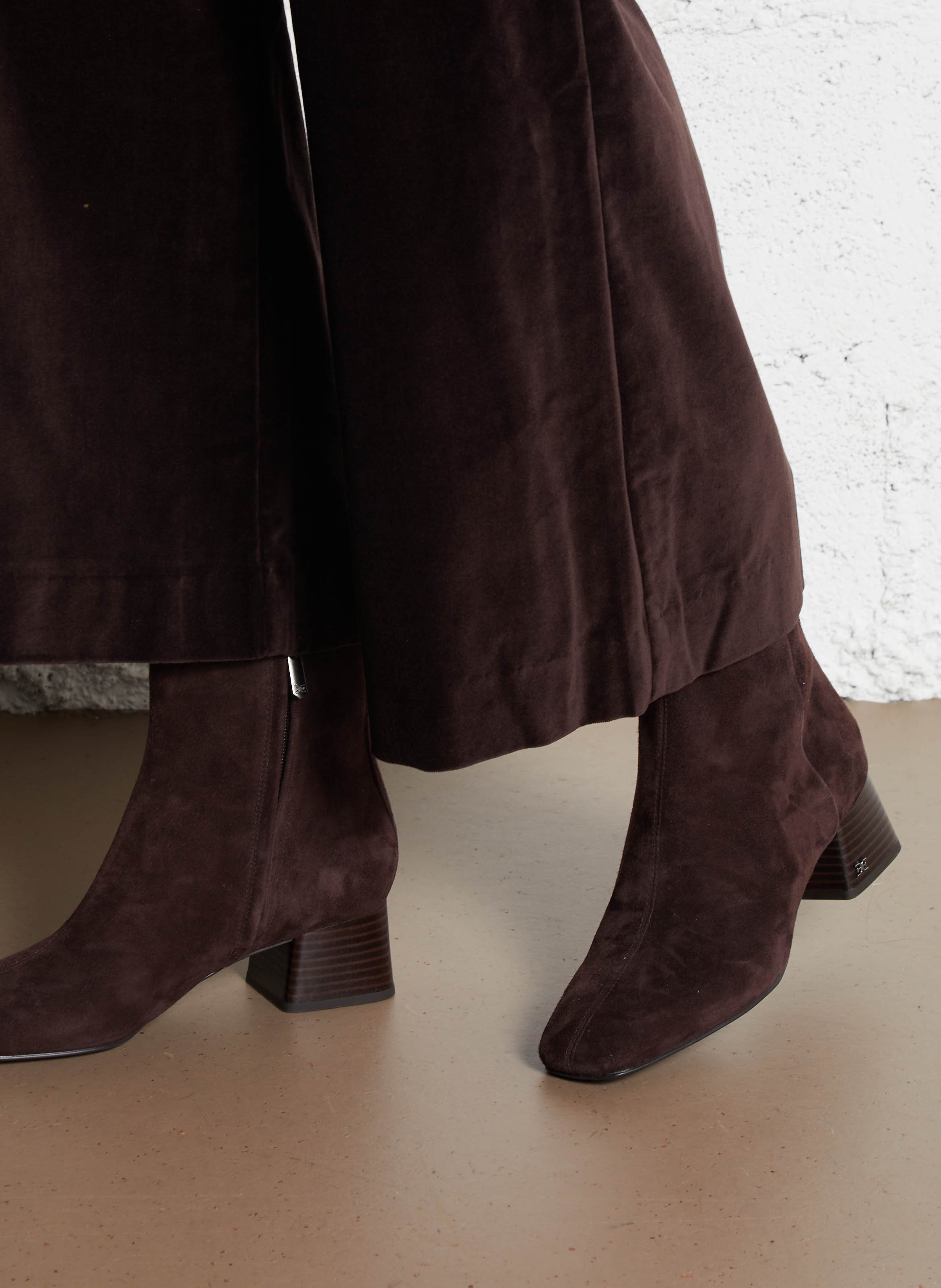 Bianca - Lederstiefeletten SAM EDELMAN Braun