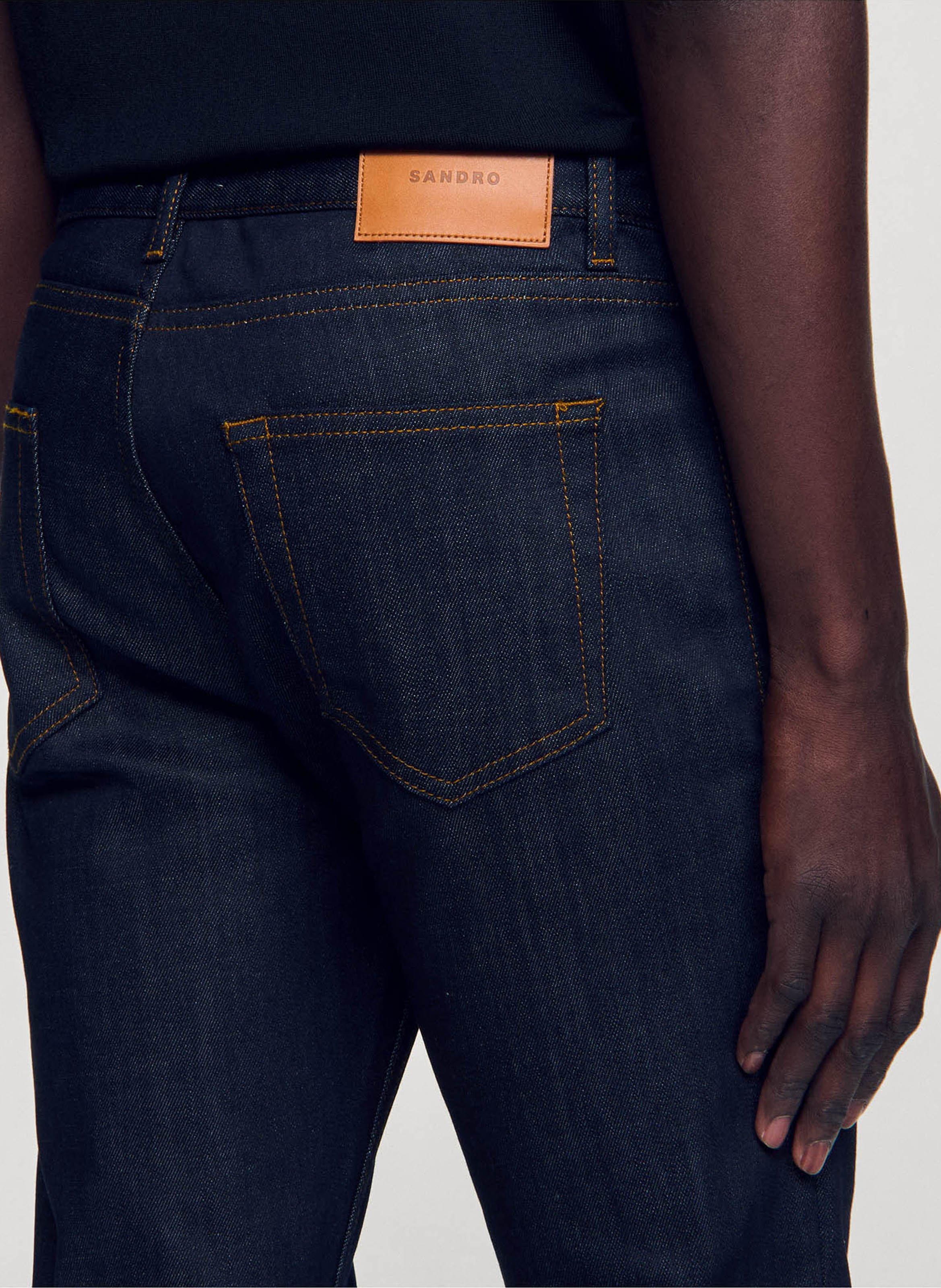 Straight-fit jeans SANDRO Blauw