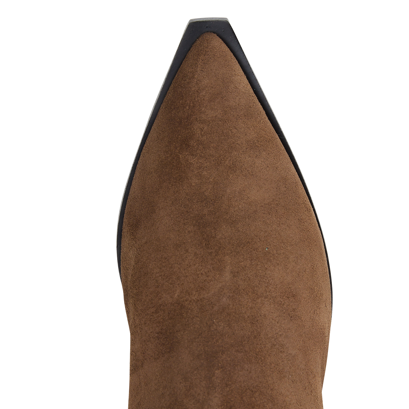 Suede cowboy boots ANGEL ALARCON Brown