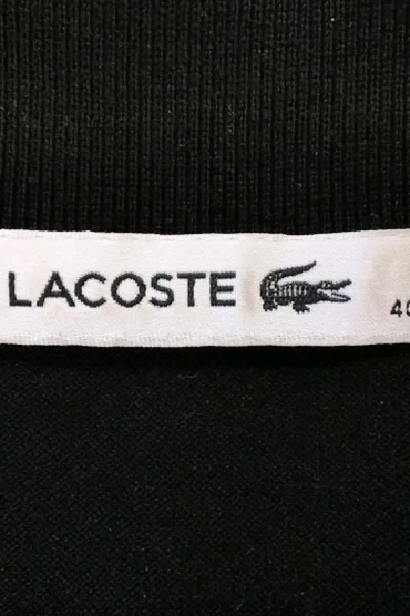 Polo shirt LACOSTE - SECONDE MAIN Black