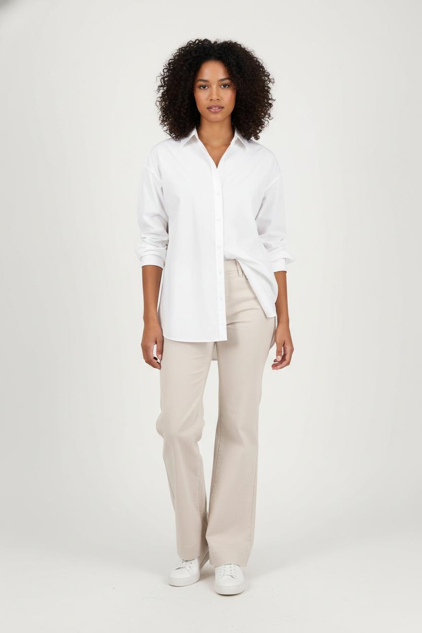 PANTS COMPTOIR DES COTONNIERS - Seconde main White