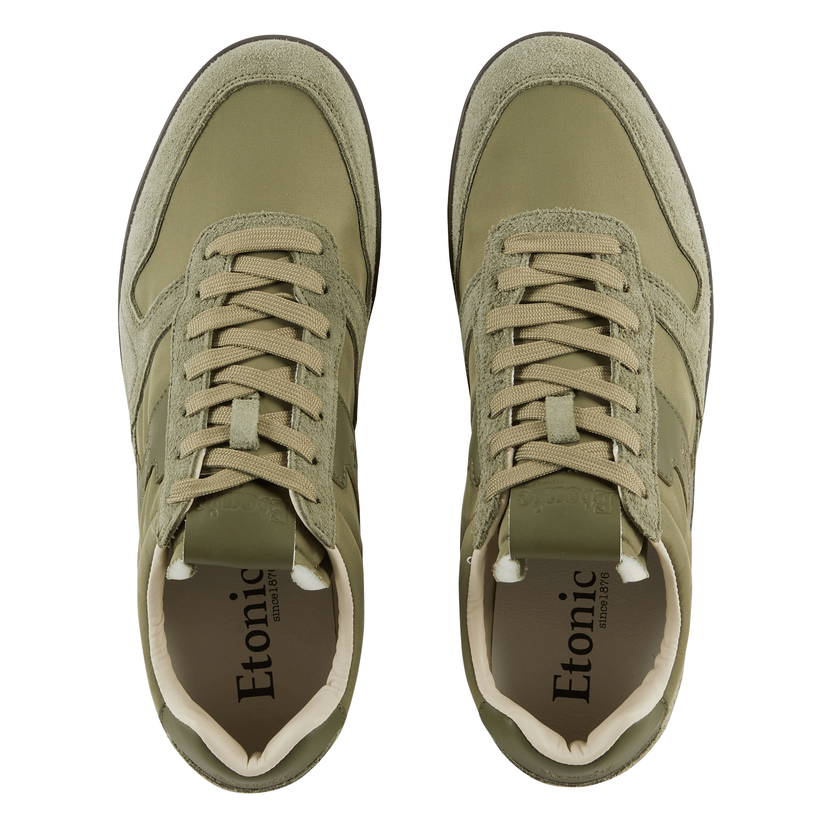 Lace-up low-top sneakers ETONIC Brown