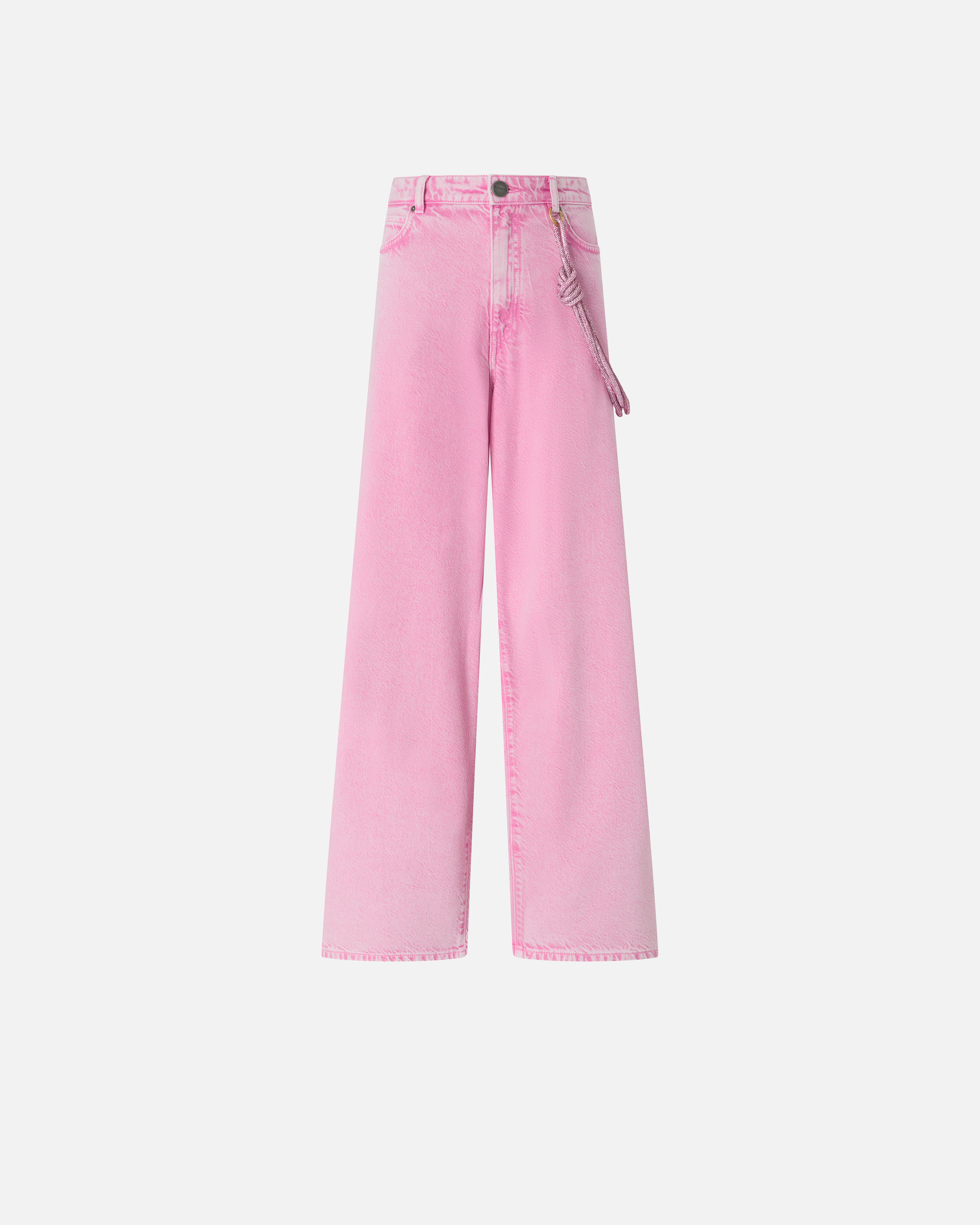Jean à corde bijou PINKO Rose
