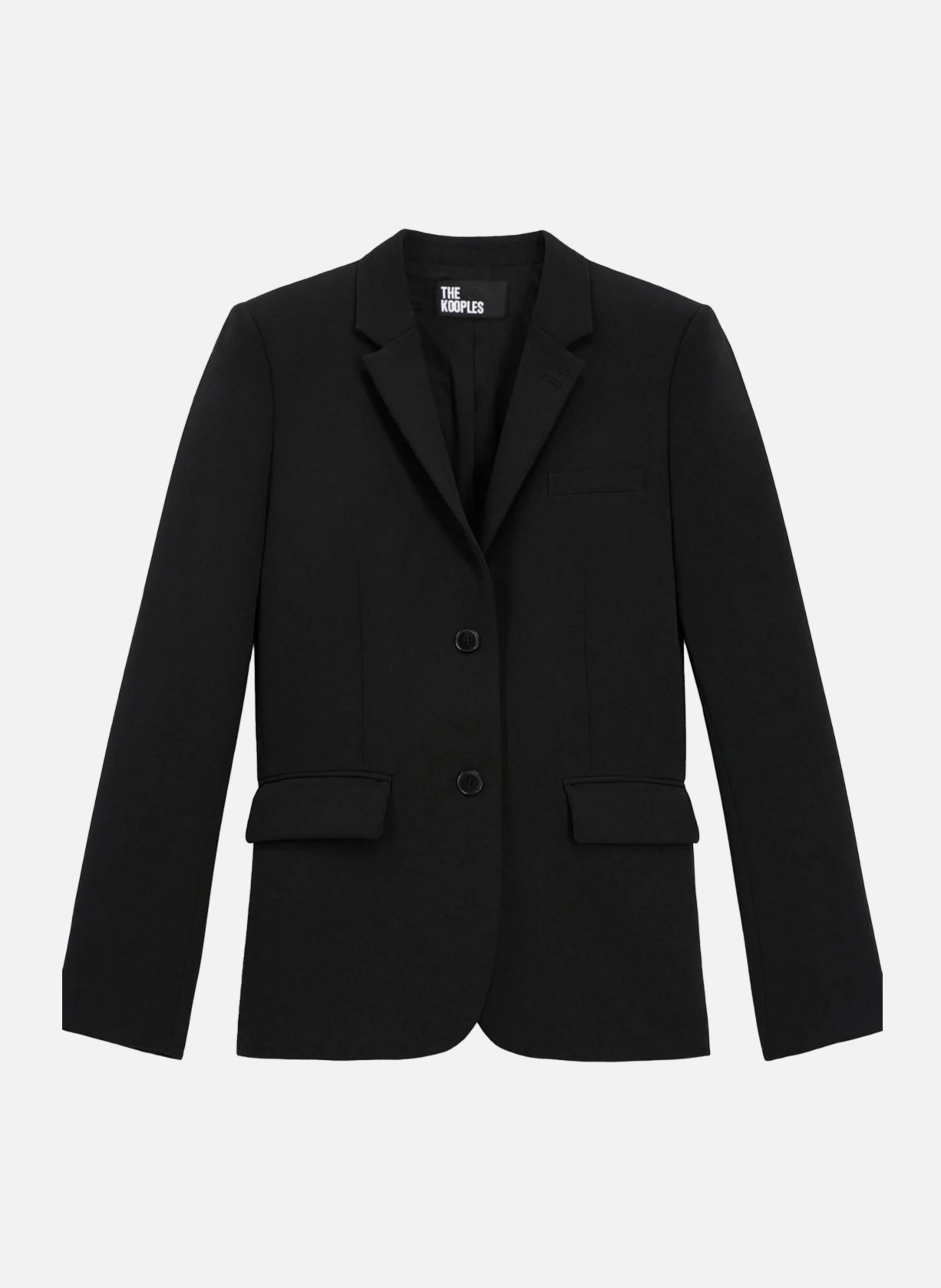 Structured crepe suit jacket THE KOOPLES Black