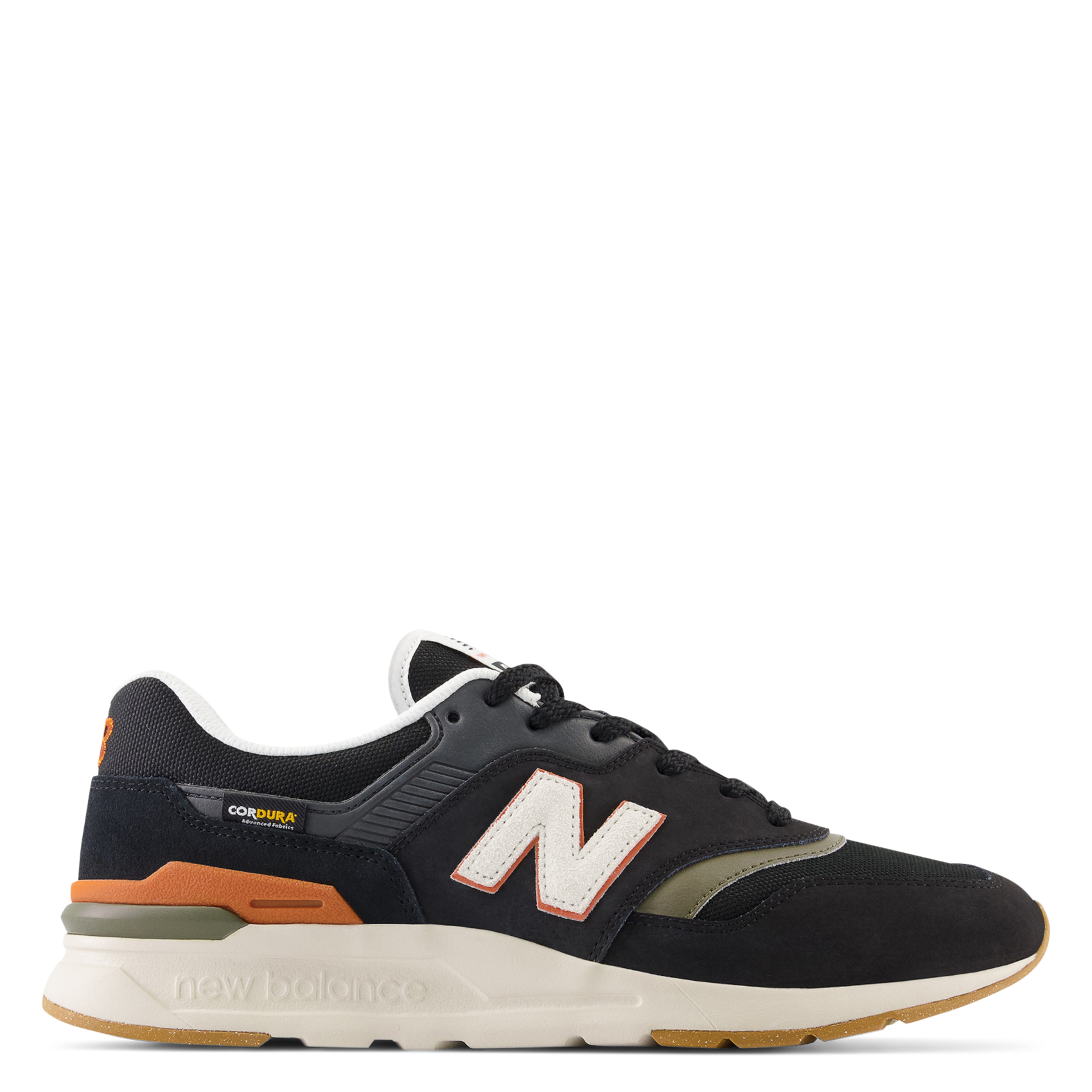 Sneakers basse in misto pelle NEW BALANCE Nero