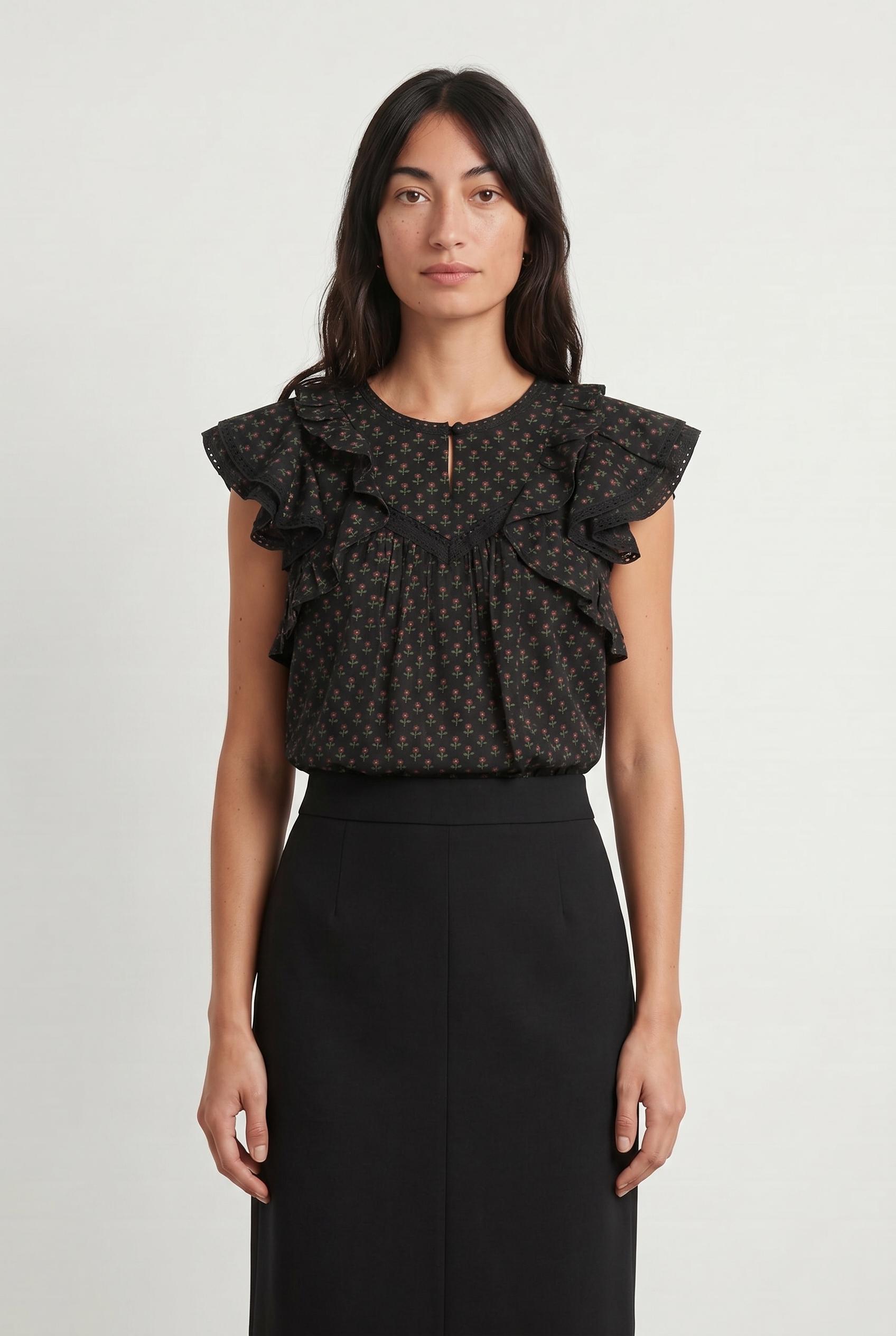 Blouse SEZANE - Seconde main Black