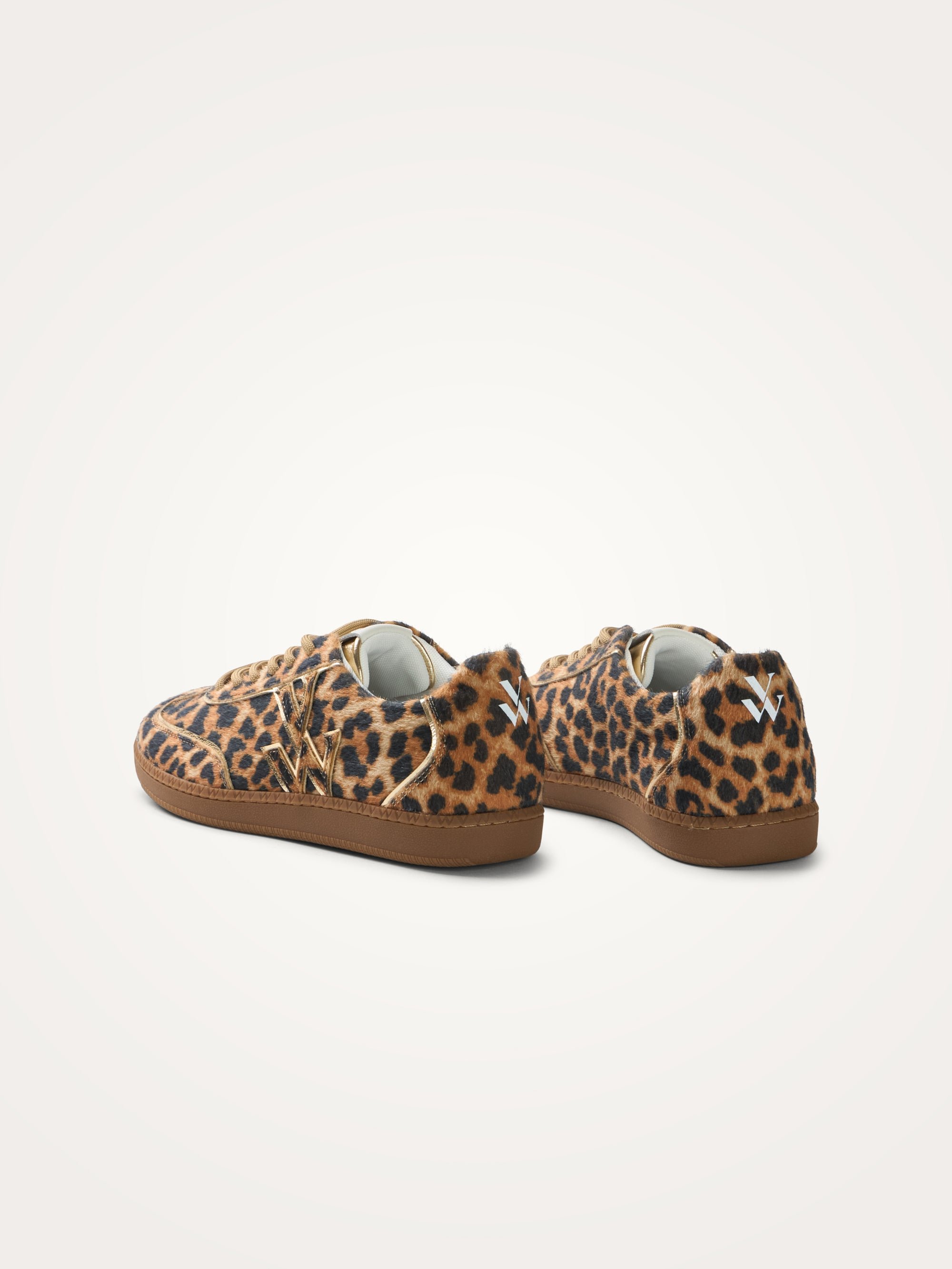 Sneakers with monogram on retro sole VANESSA WU Golden
