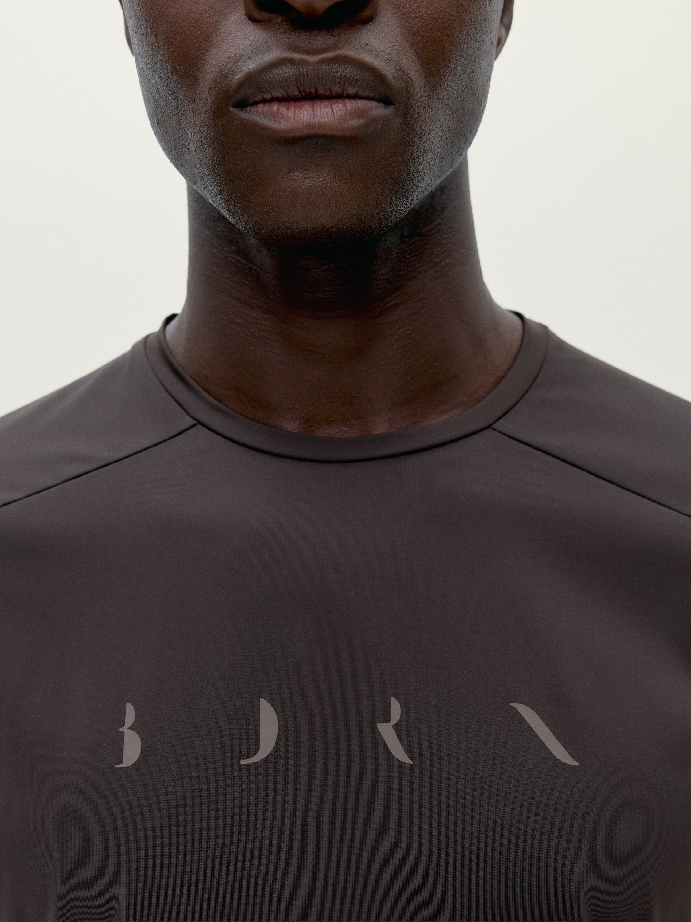 Short-sleeve performance sports t-shirt VOLTA 2.0 | Brown BORN Men