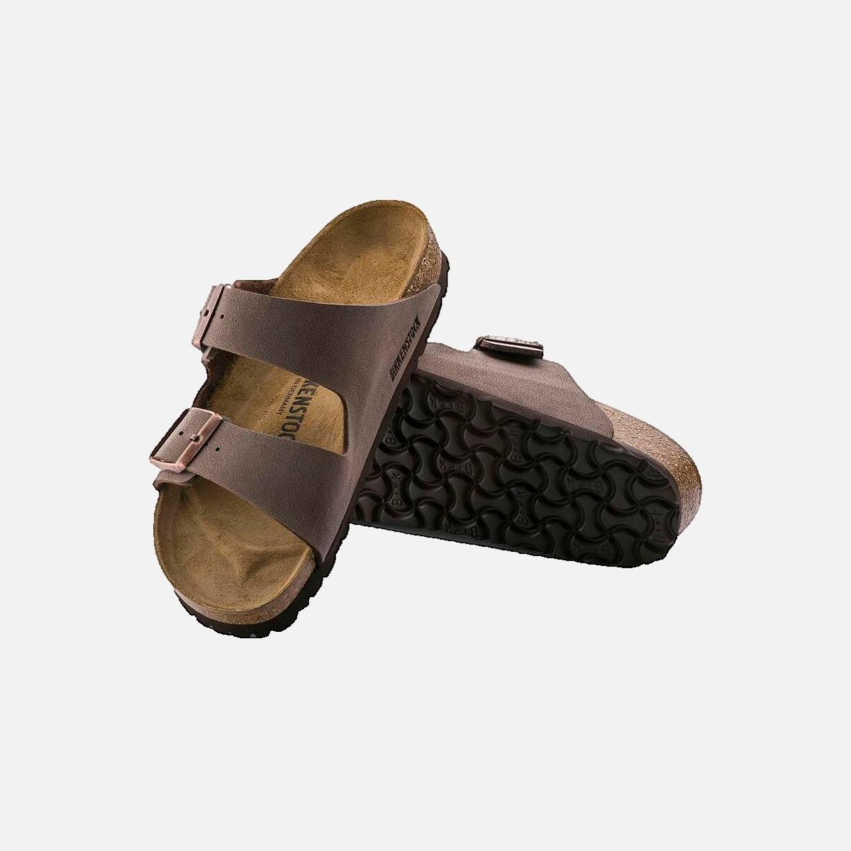 Arizona flat sandals BIRKENSTOCK Grey