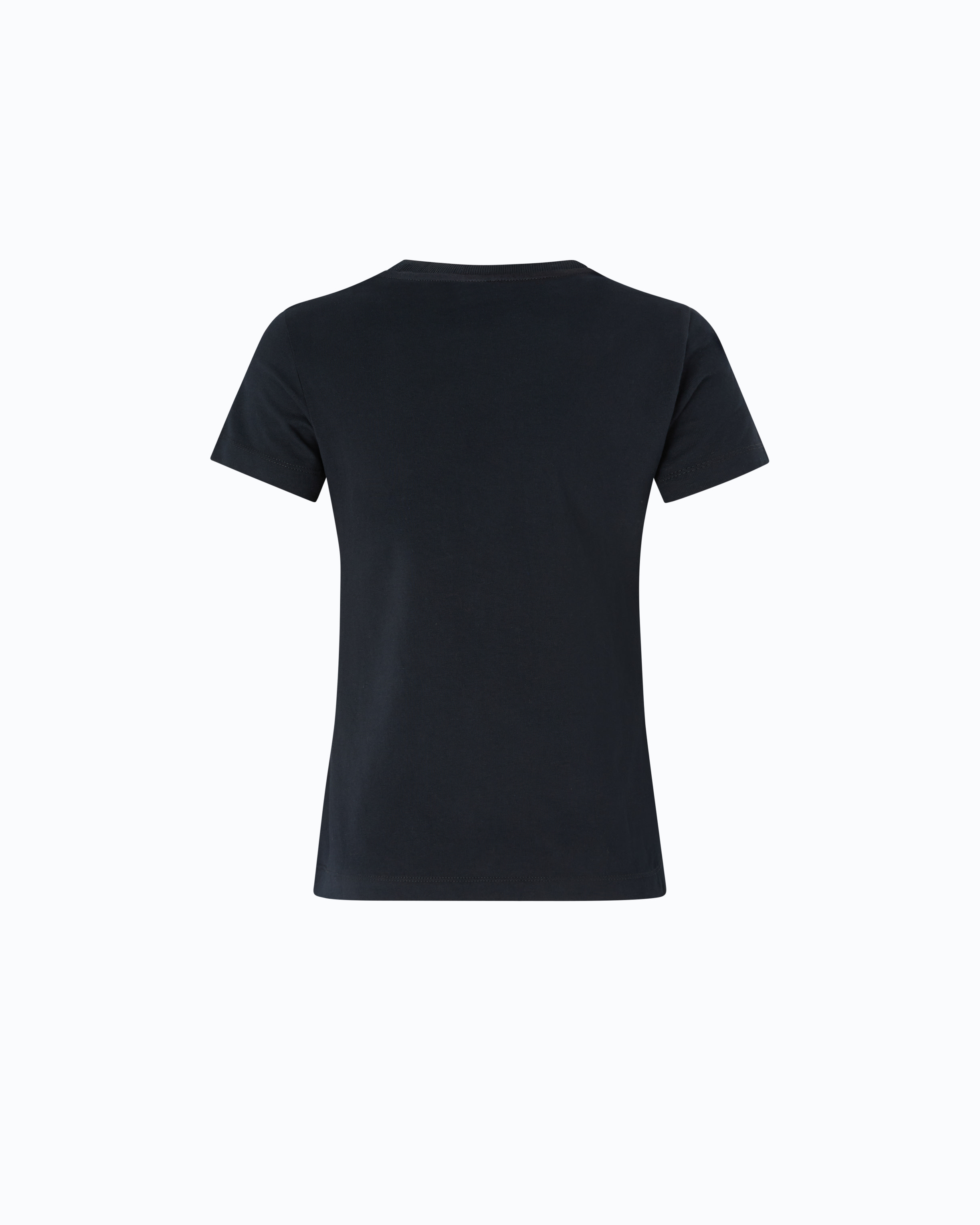 T-shirt with love birds logo PINKO Black