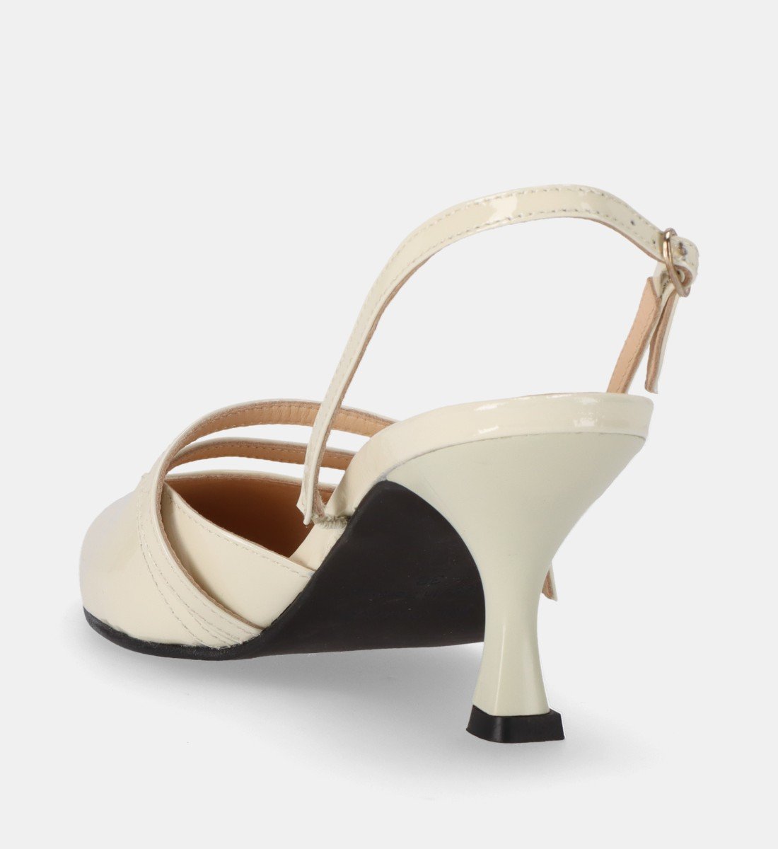 Beyou suede high heels  ALOHAS White