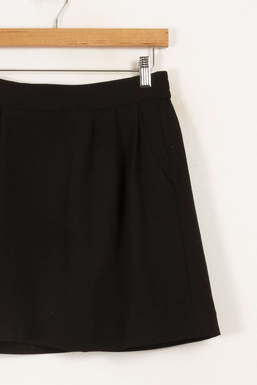 Black skirt GANNI - Seconde Main Black