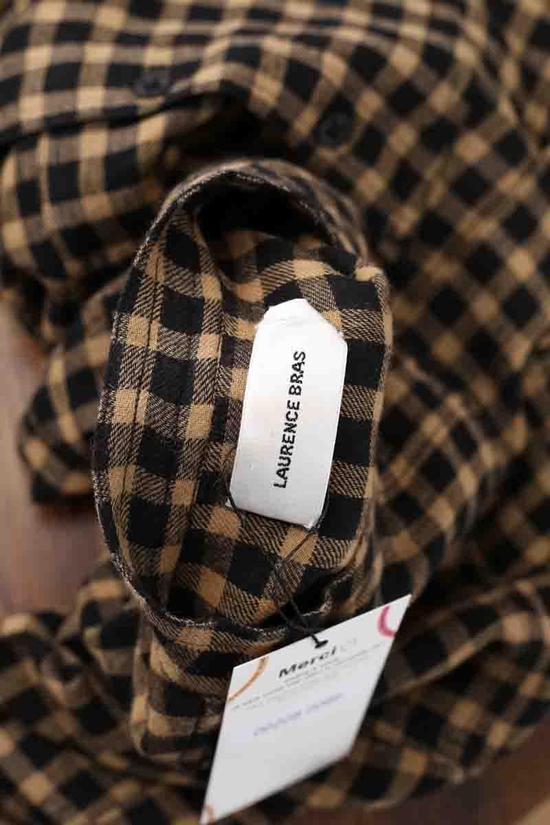 Cotton shirt LAURENCE BRAS - Seconde Main Brown