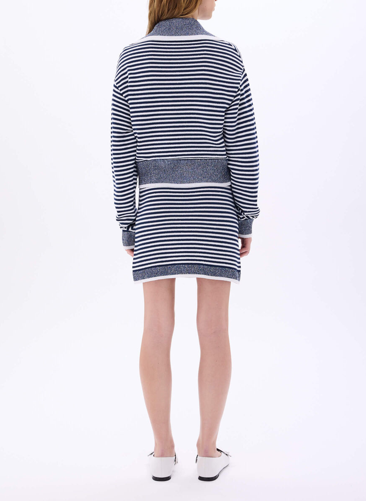 Pull droit en maille rayée SONIA RYKIEL Multicolore