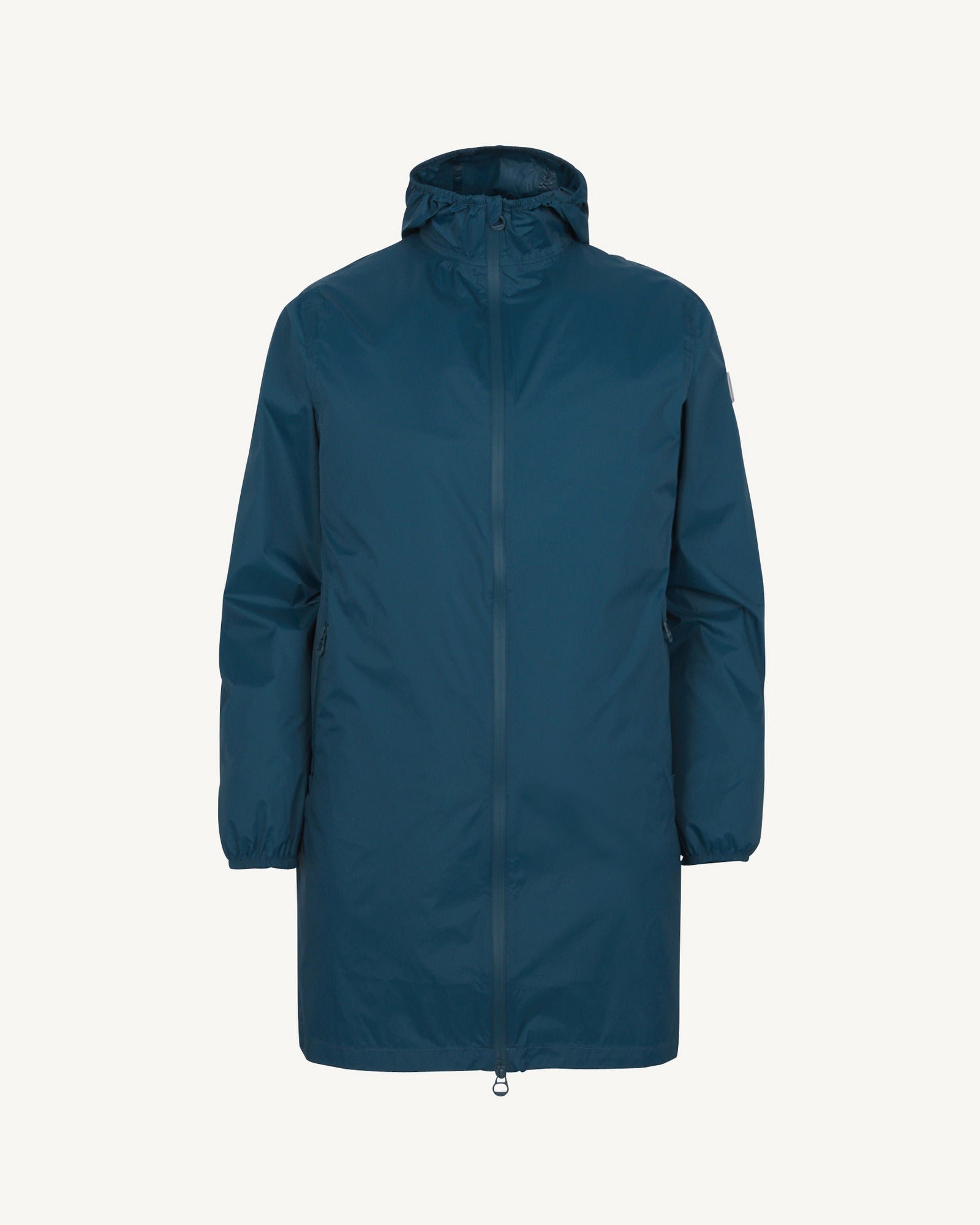 Long packable hooded raincoat Oban JOTT Blue