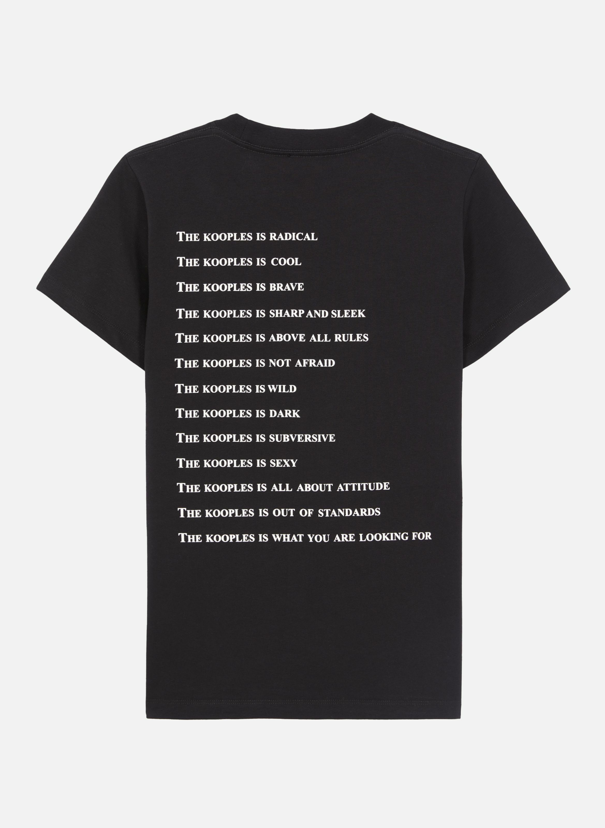 T-shirt THE KOOPLES Black