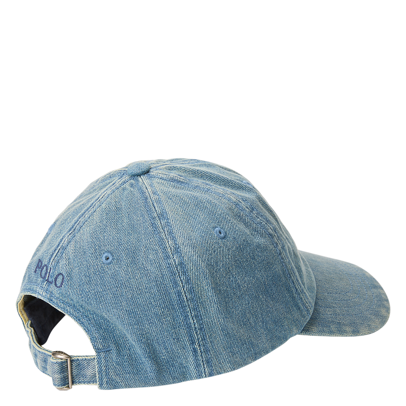 Casquette baseball en denim POLO RALPH LAUREN Bleu