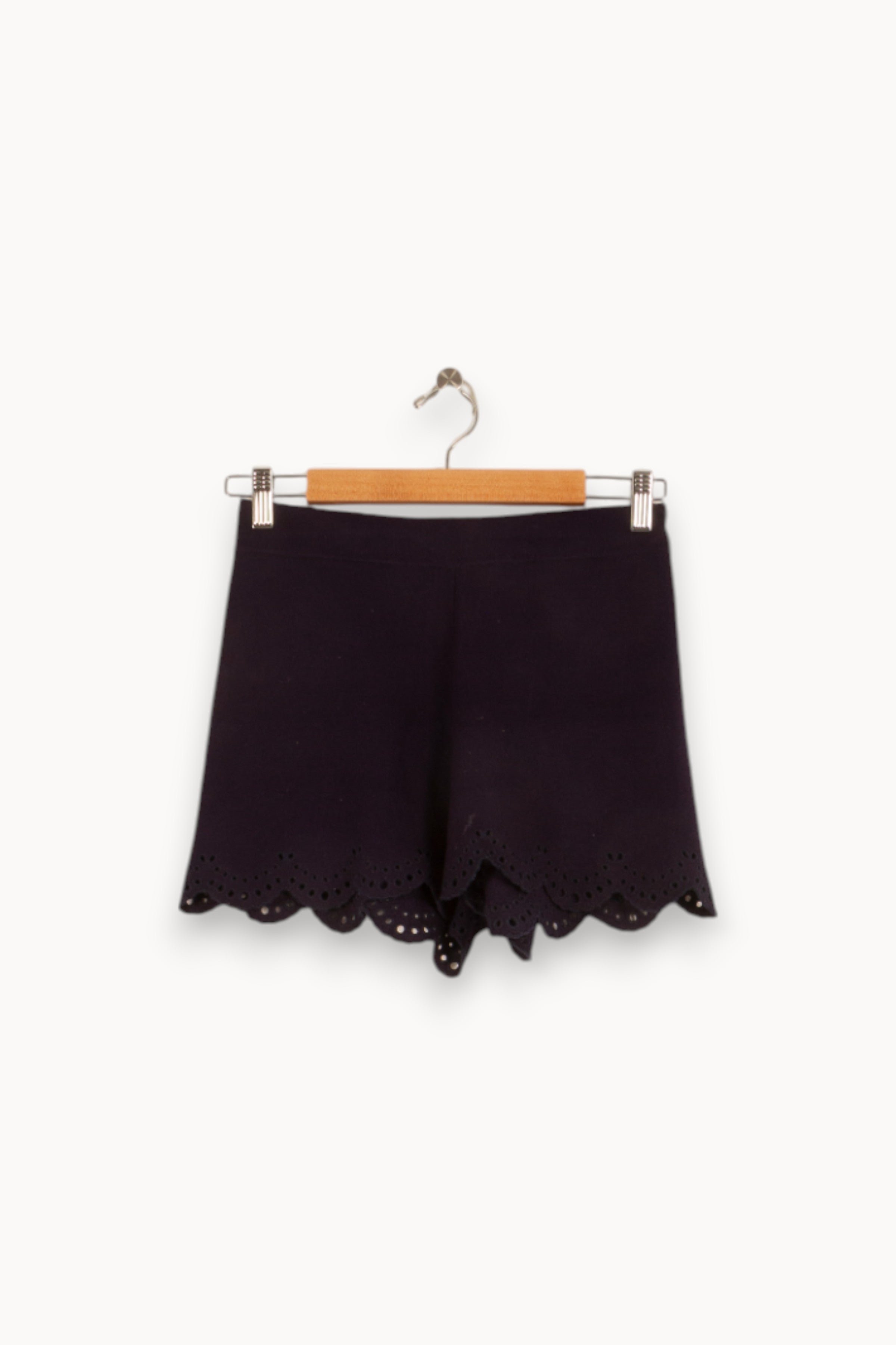 Cotton shorts SEZANE - Seconde main Blue