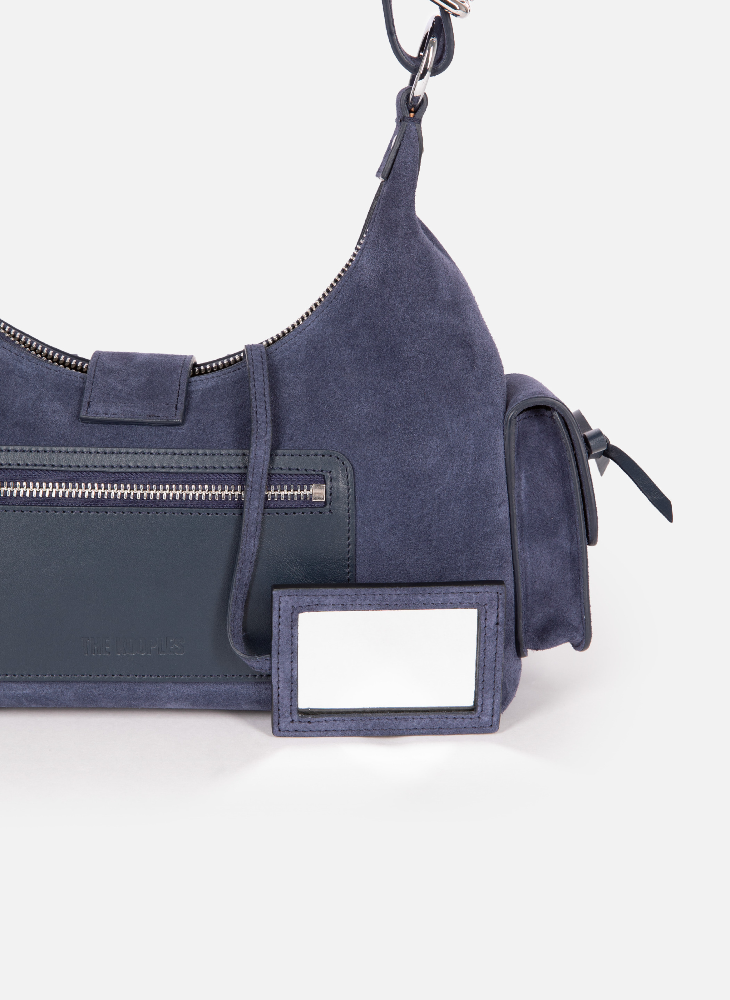 Amelia suede bag THE KOOPLES Blue