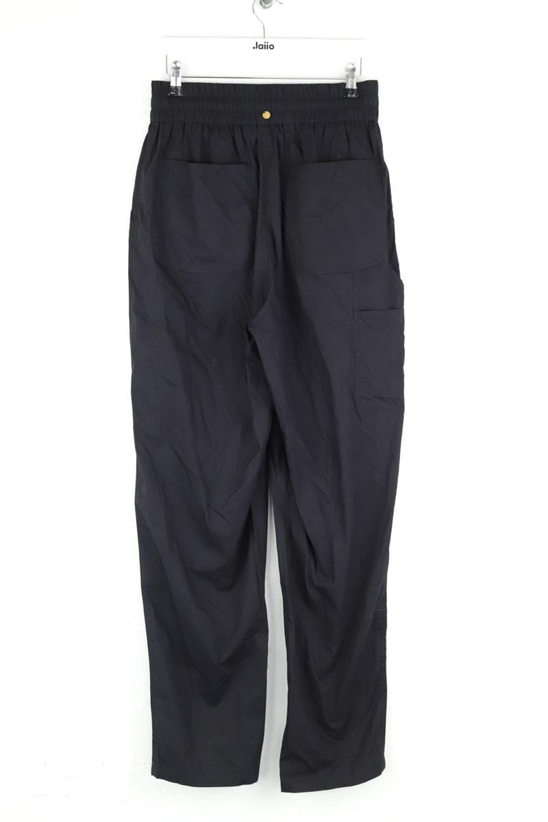 Slim-fit cotton cargo pants ANTIK BATIK - Seconde Main Black