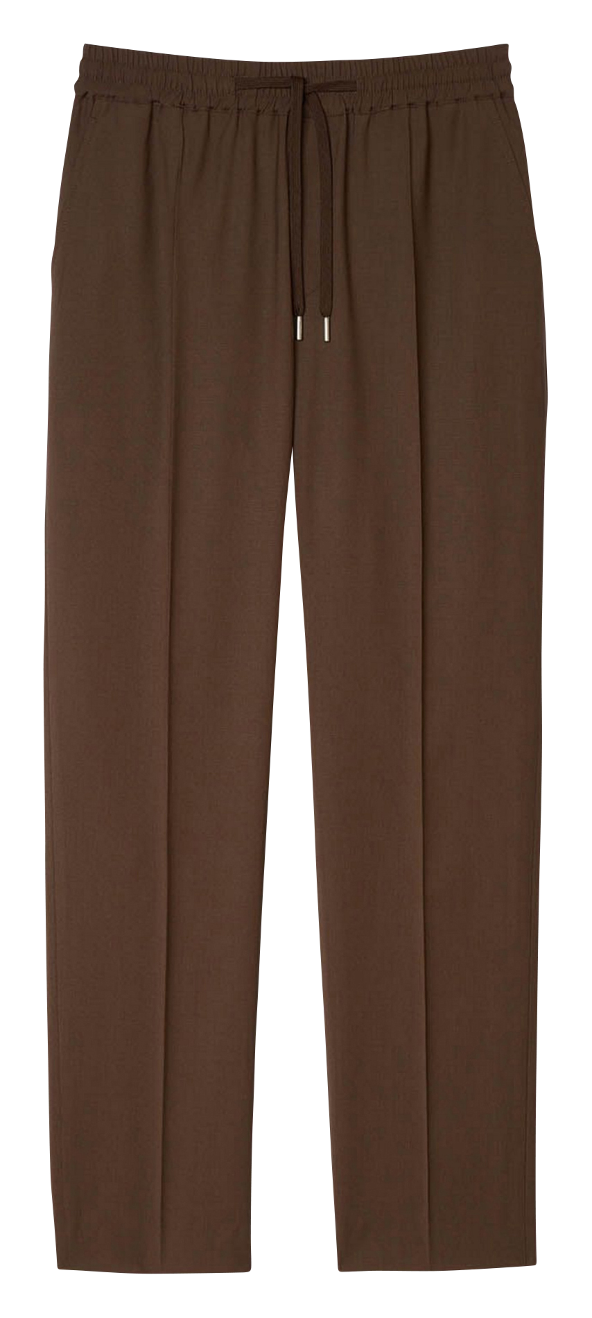 Rechte, elastische broek SANDRO Beige