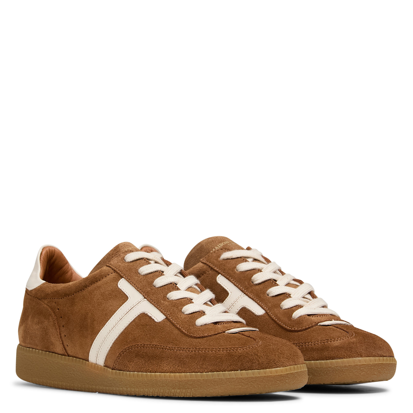 Lage sneakers van veloursleer MAISON TOUFET Beige