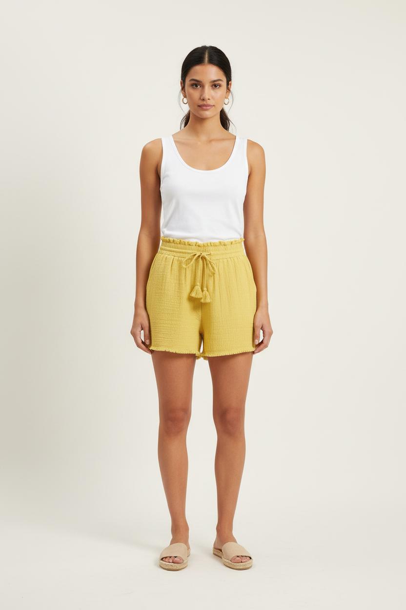 Shorts LOUISE MISHA - Seconde Main Yellow