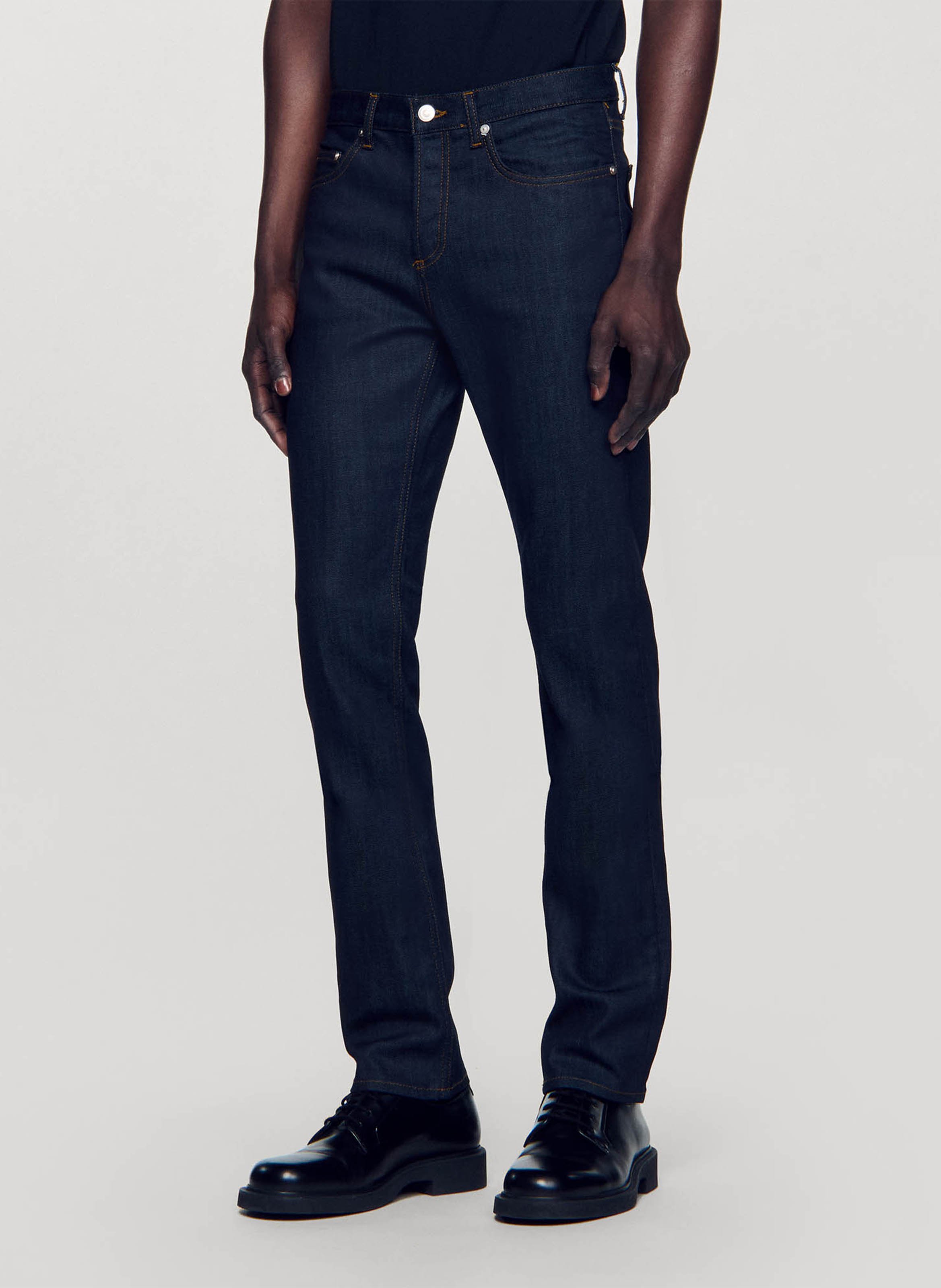 Straight-fit jeans SANDRO Blauw