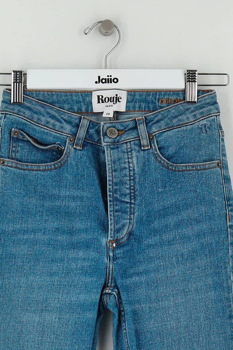 Boot-cut jeans ROUJE - Seconde Main Blue