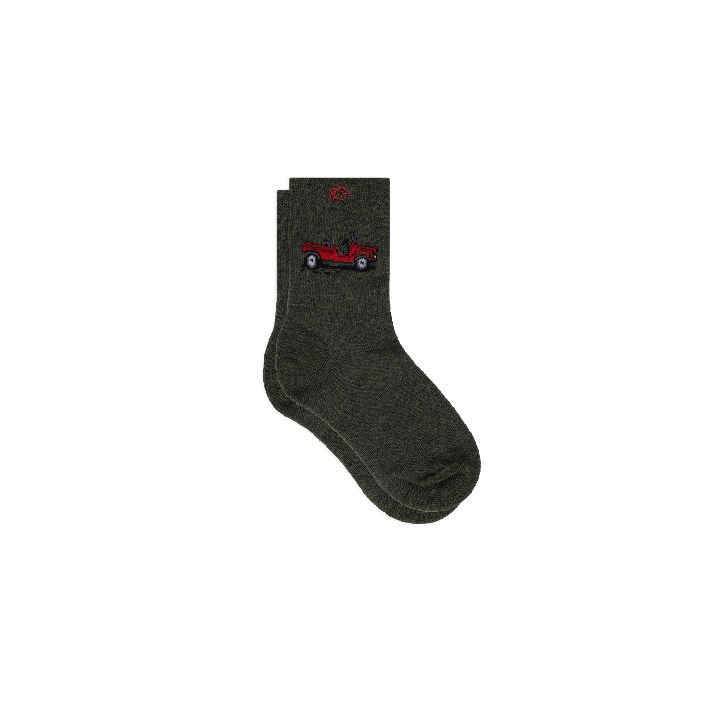 Patterned socks BILLYBELT Green