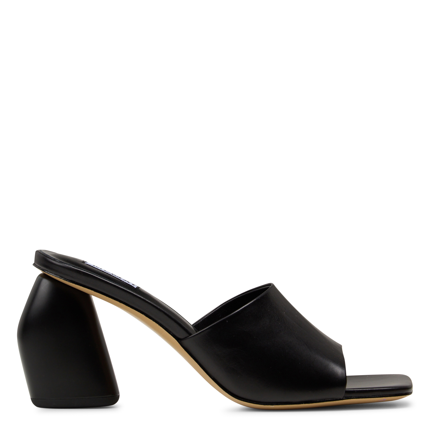 Hoge hakken leren muiltjes MI/MAI Zwart