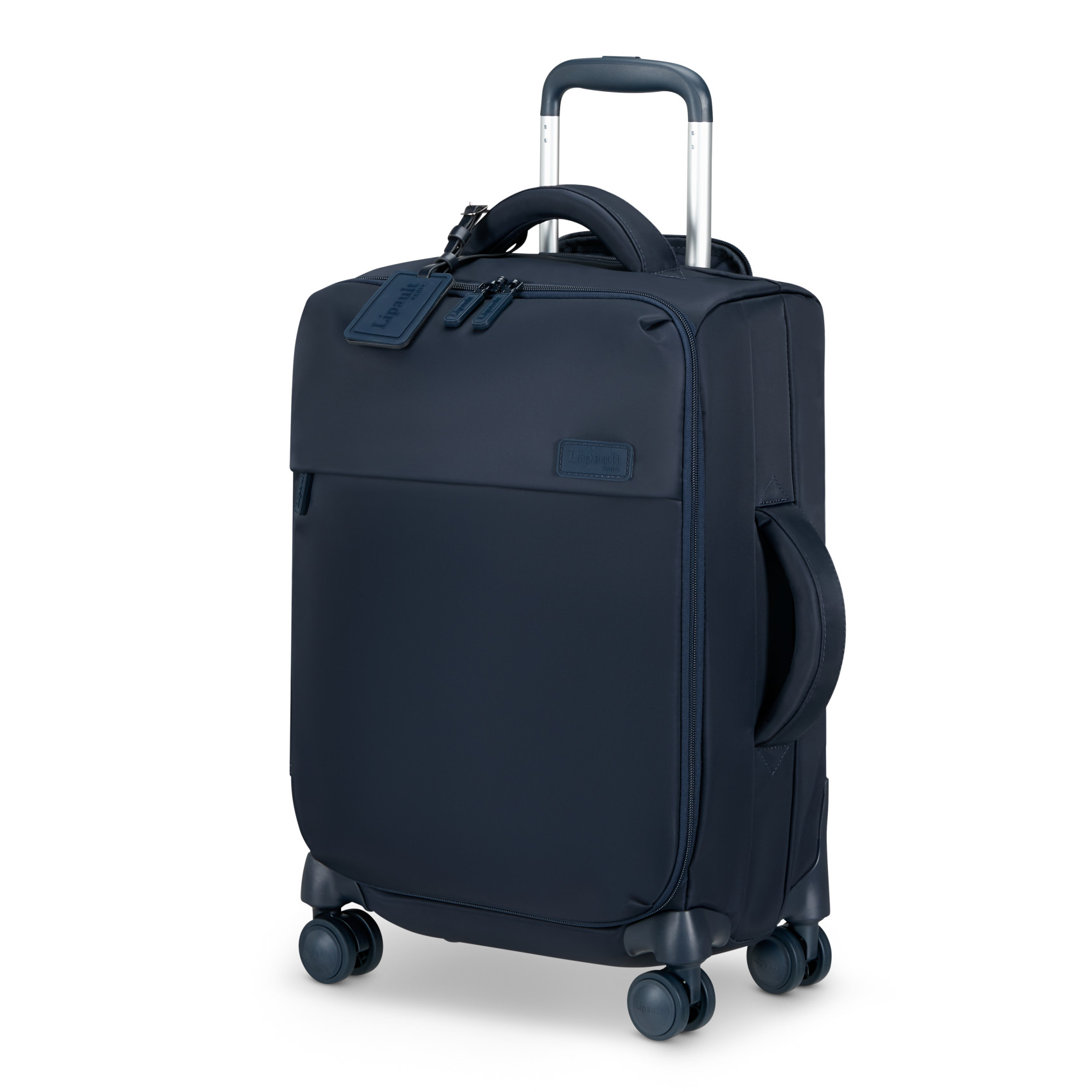 Plume valise 4 roues taille s LIPAULT Bleu