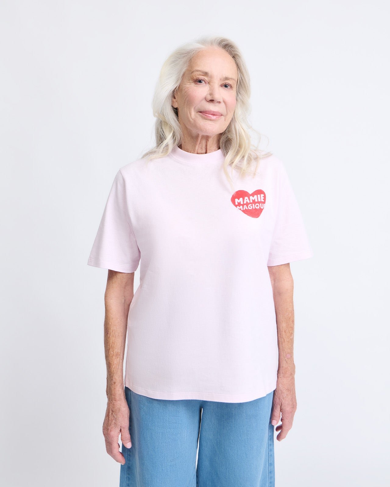 Organic cotton magical grandma T-shirt EMOI EMOI Pink